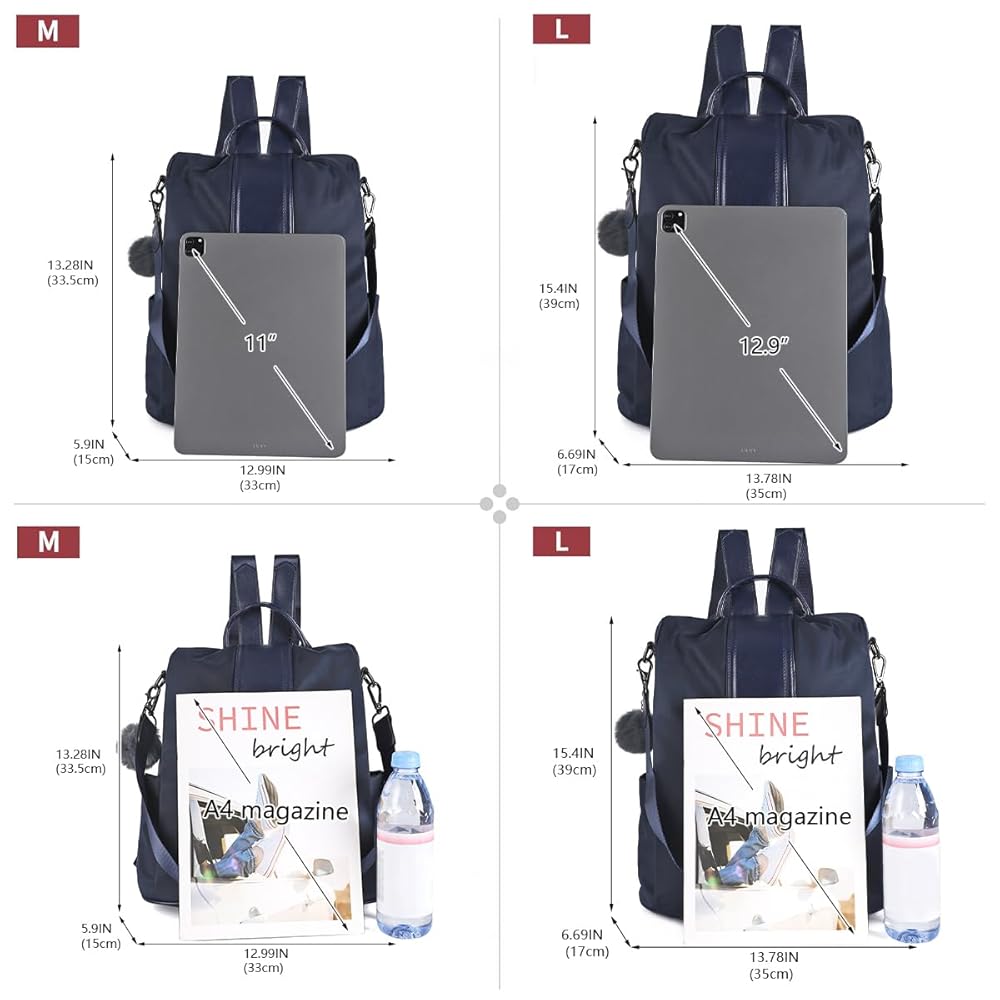 Authentic slim backpack, rucksack