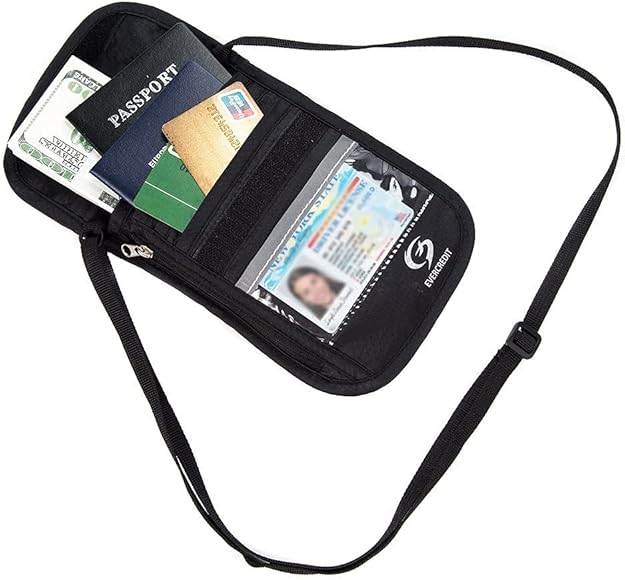 Neck pouch bag