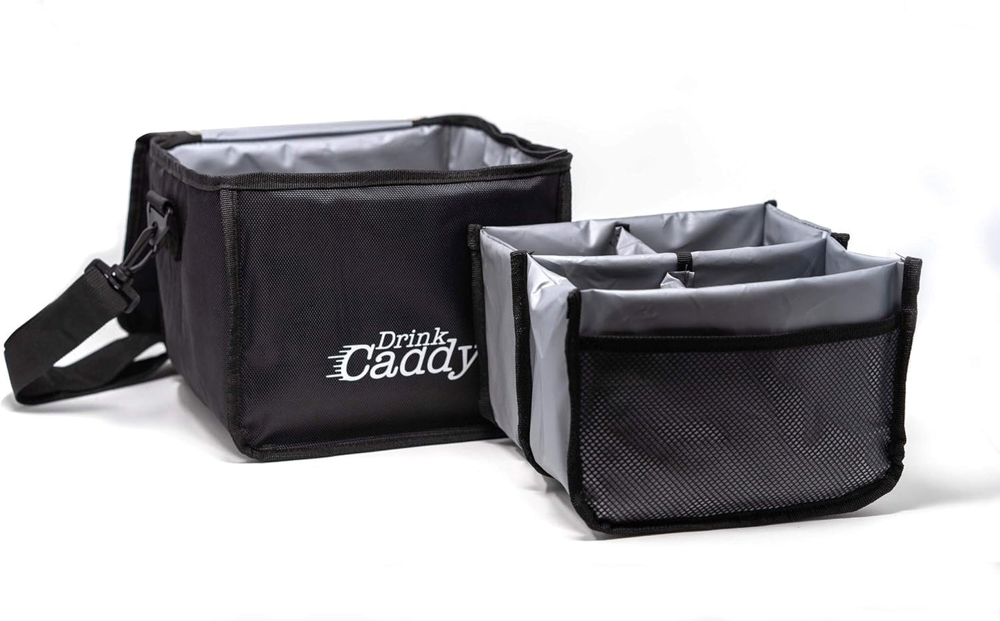 Portable drink carrier insulated bag