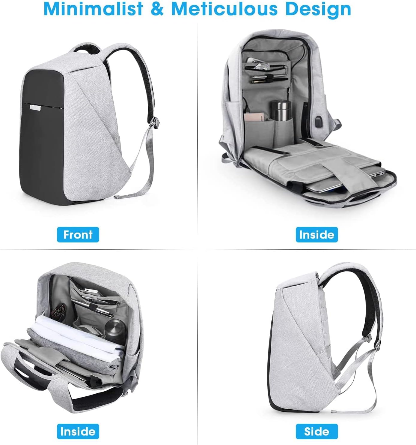Laptop slim and smart backpack
