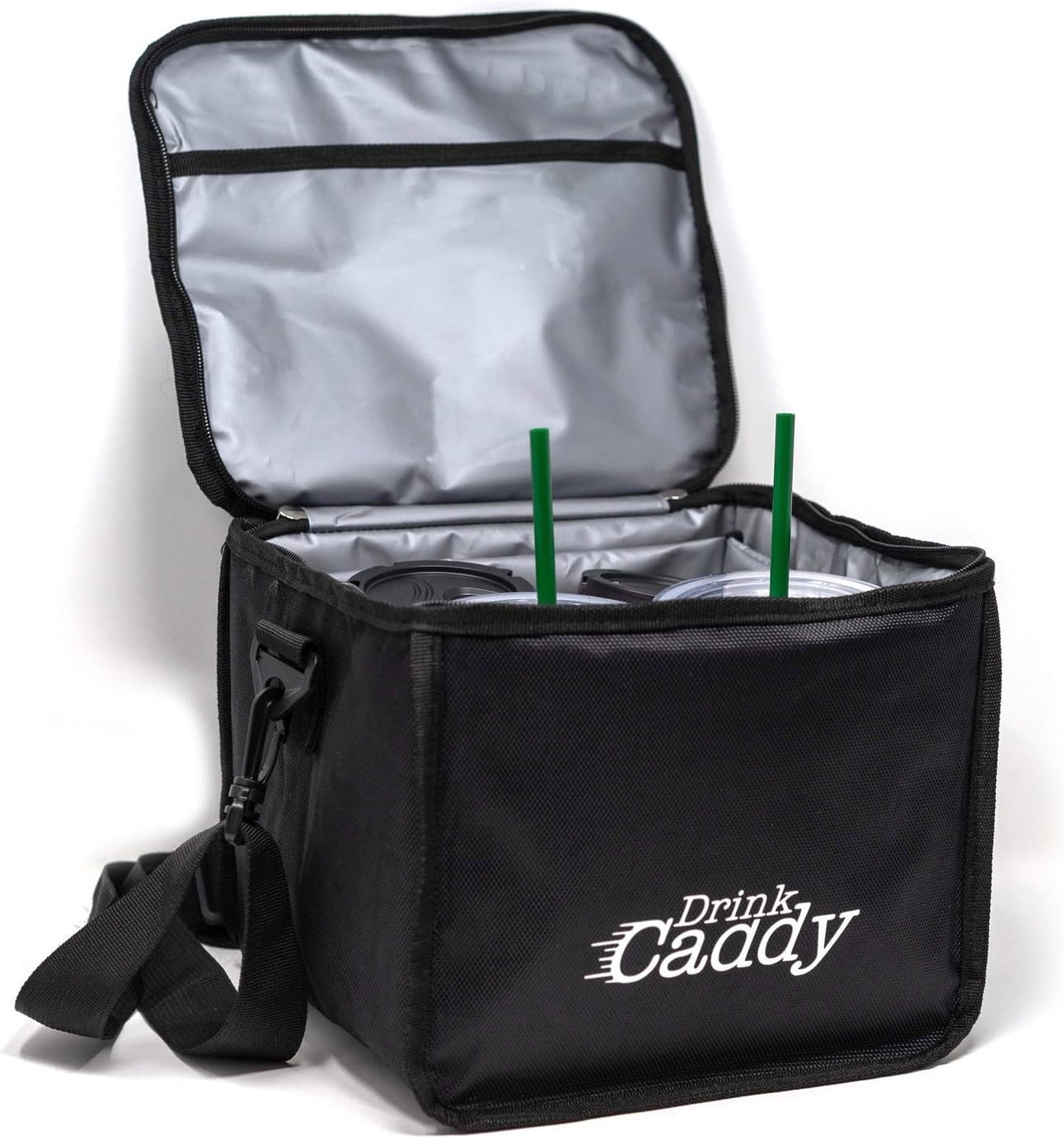 Portable drink carrier insulated bag