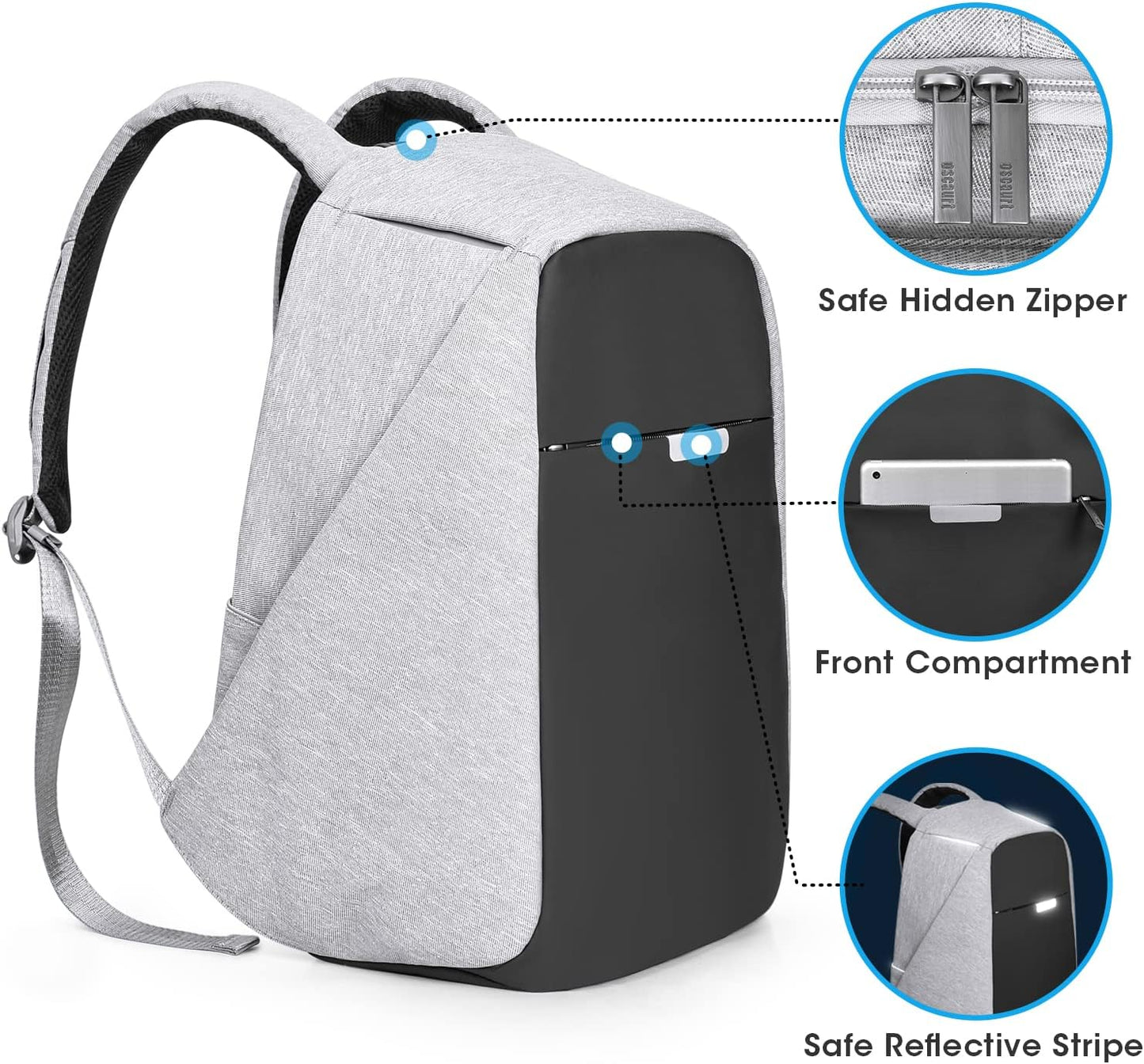 Laptop slim and smart backpack