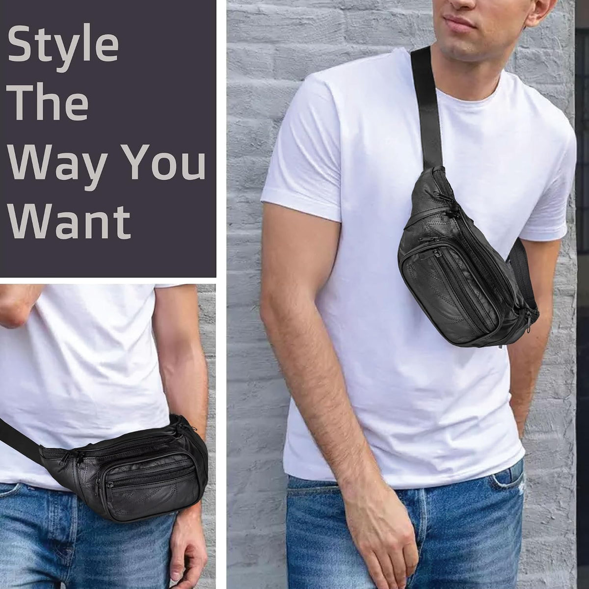 Leather Waist Bag