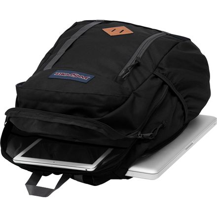 Jan sport black color backpack