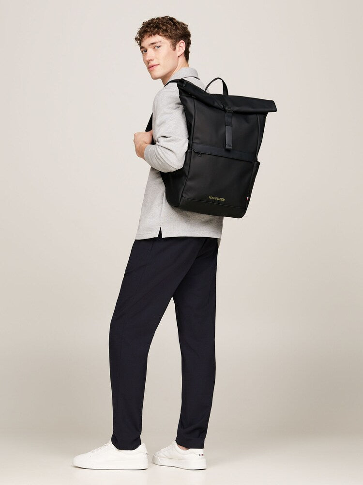 Black color rucksack backpack