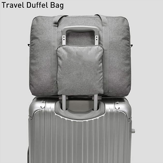 Grey color foldable bag U25