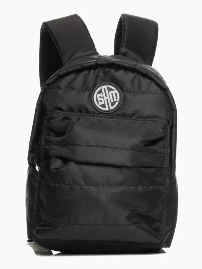 Mini black color backpack for accessories