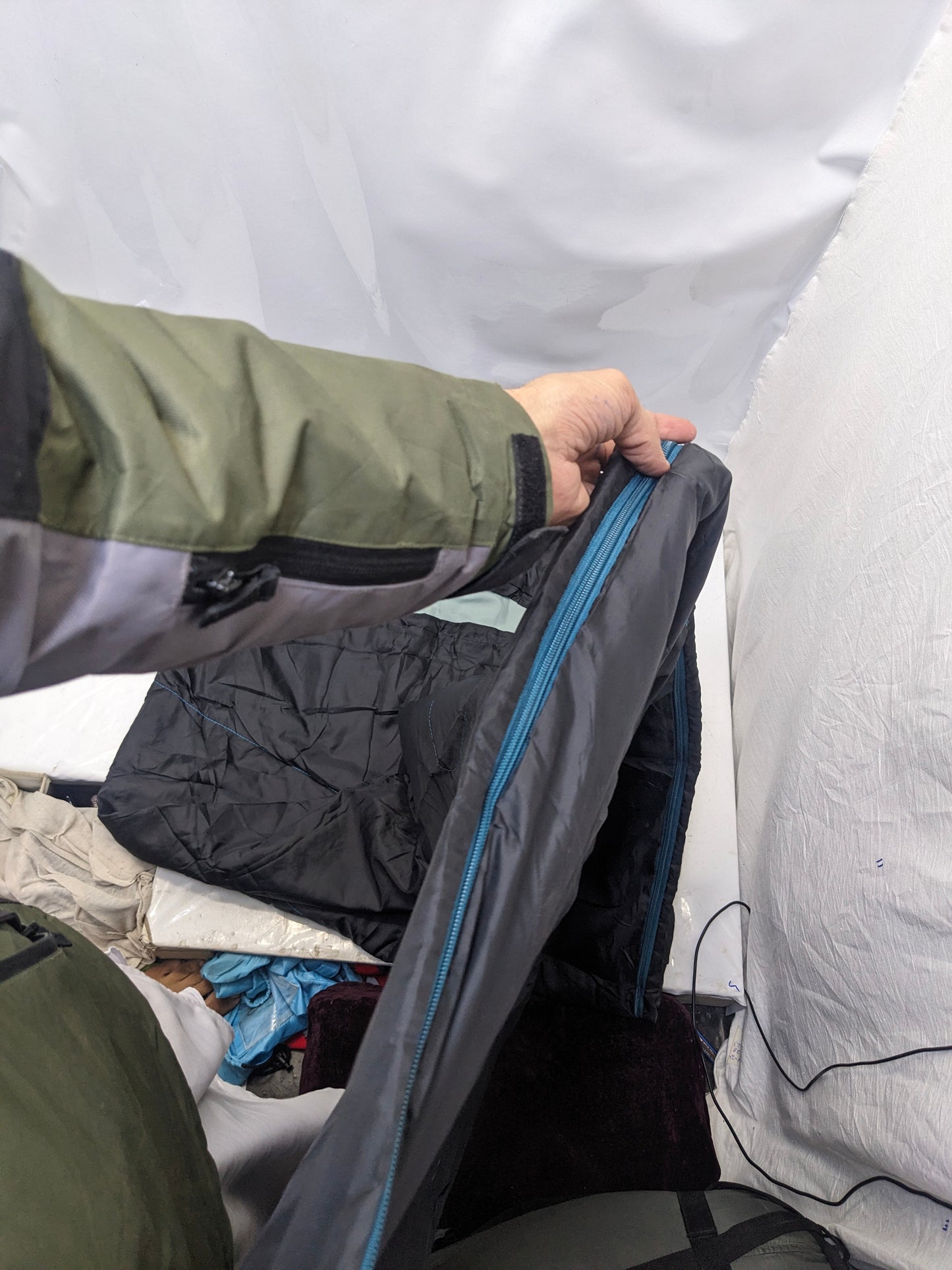 Quechua French lot sleeping bag Sb240