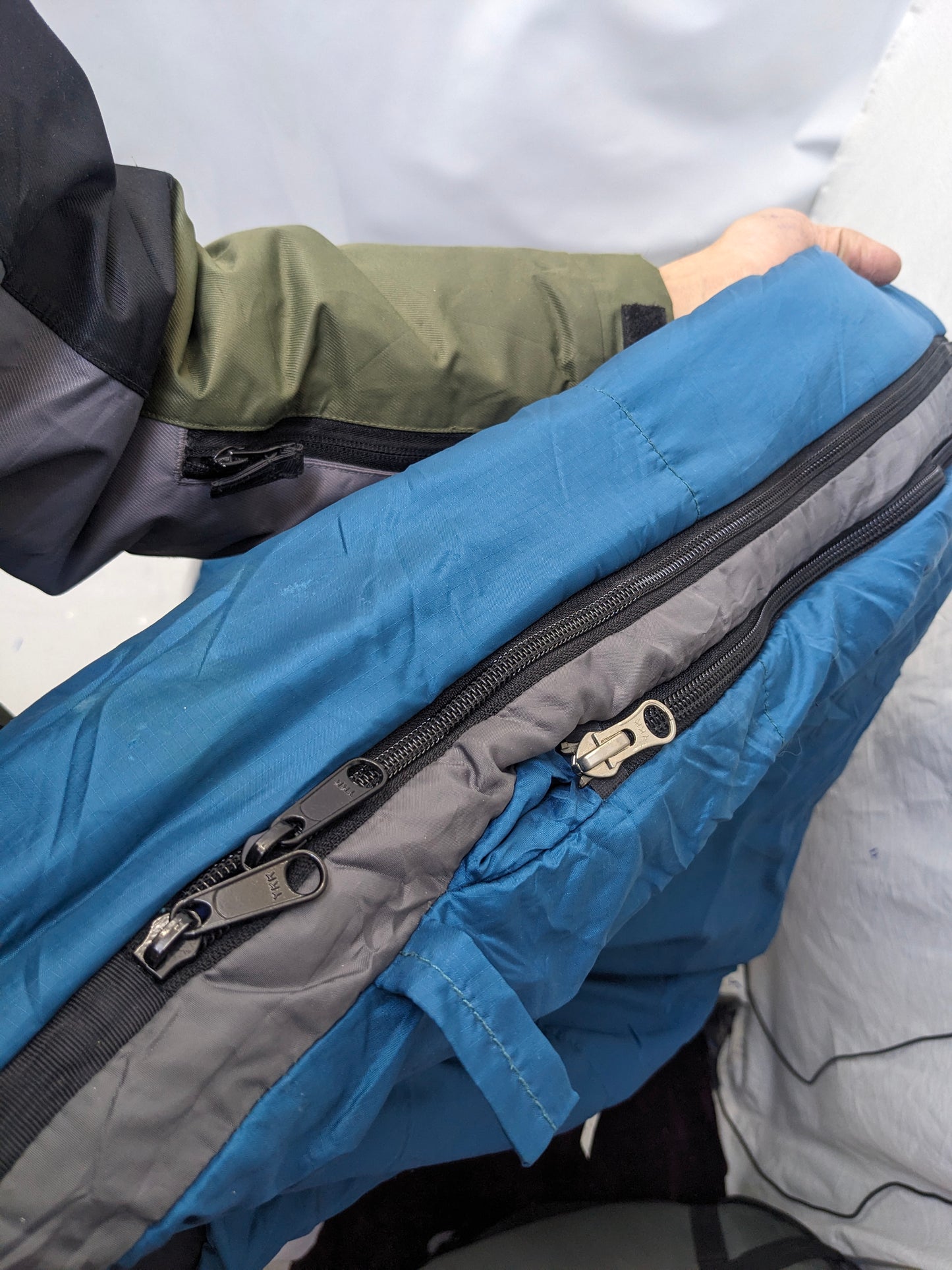 Double zip UK lot sleeping bag sb241