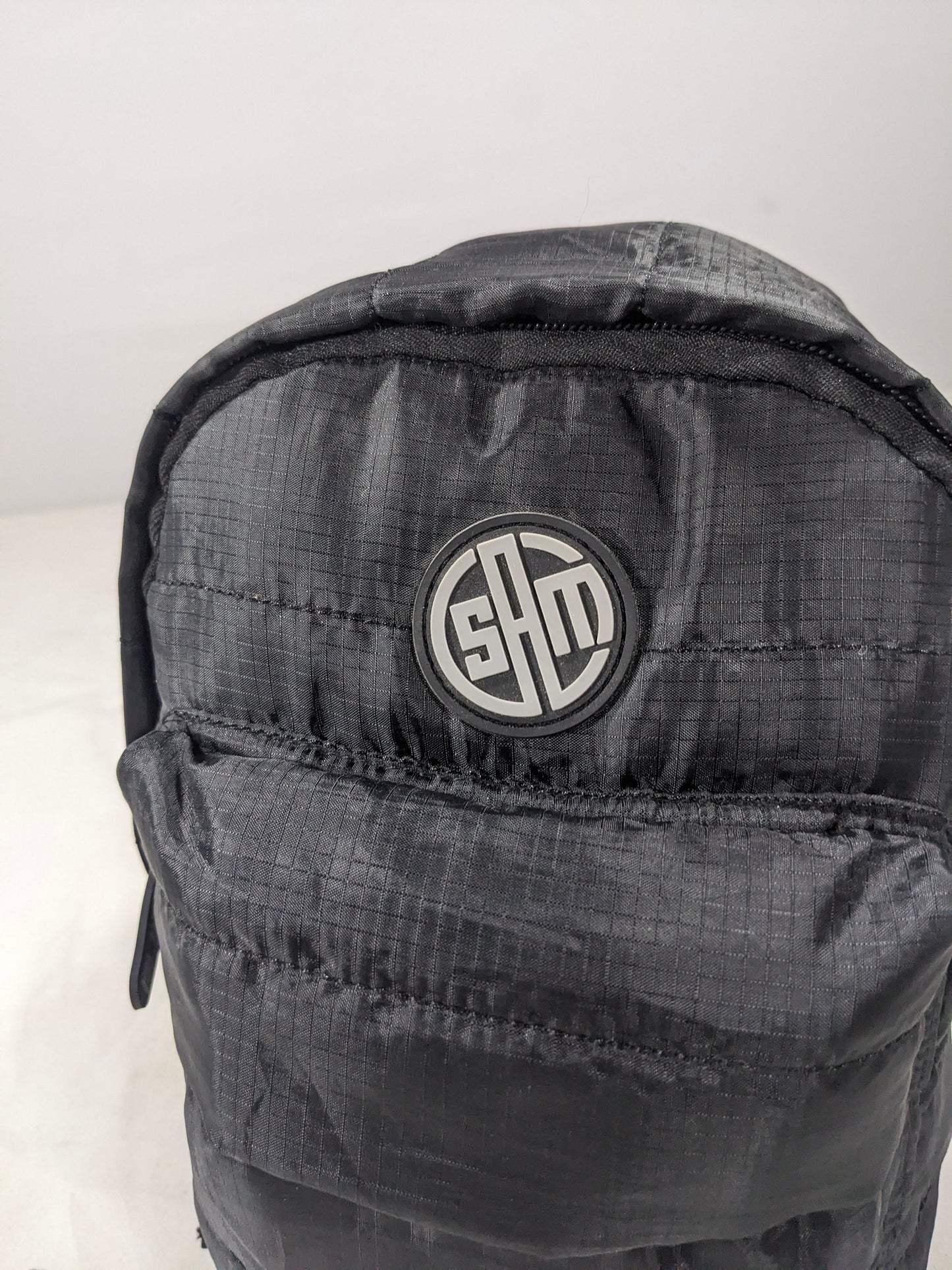 Mini black color backpack for accessories
