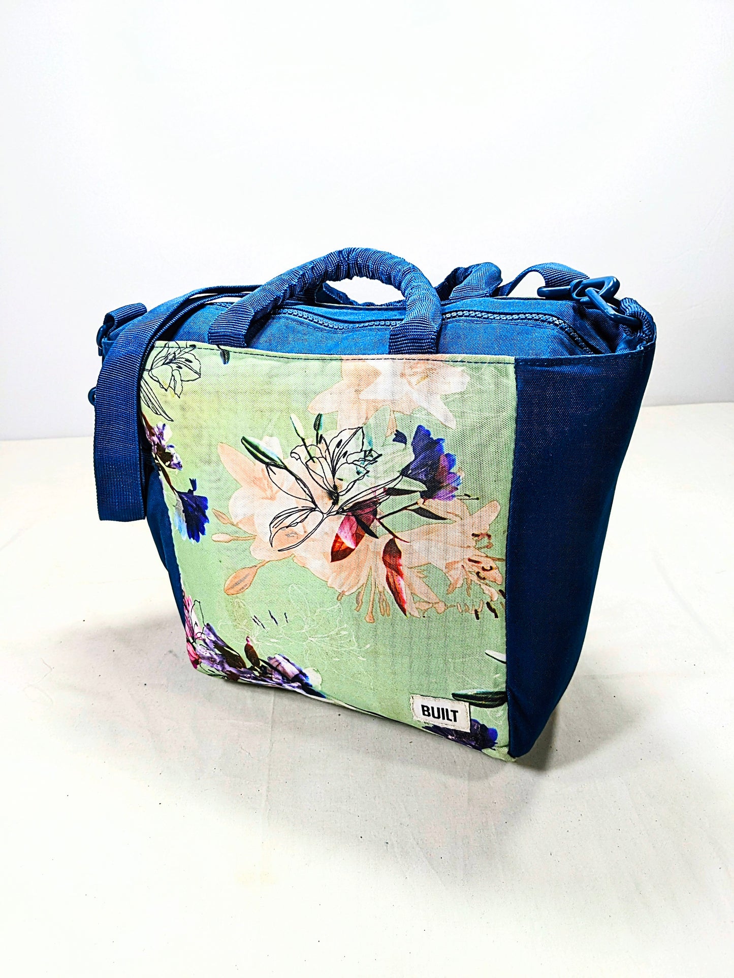 Imported lot flower pattern shoulder bag