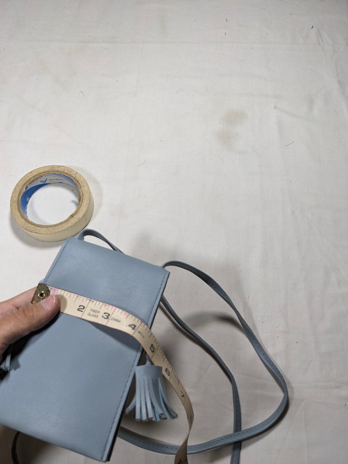 Long strap belt bag