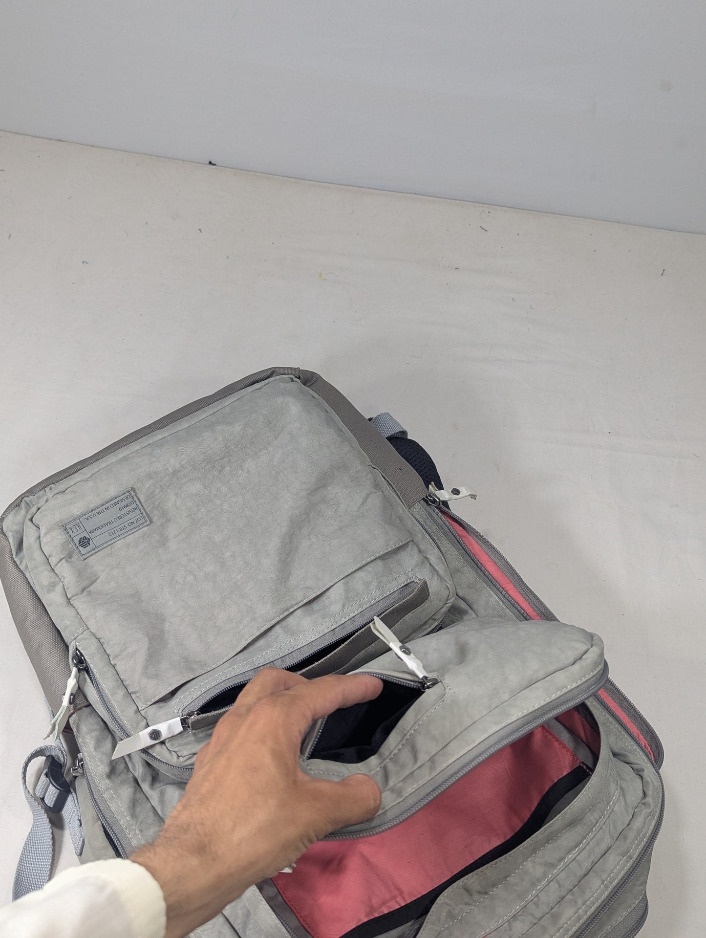 HEX petrol backpack By USA. Ab3
