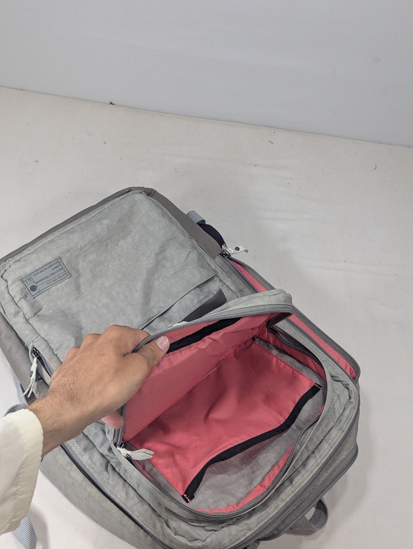 HEX petrol backpack By USA. Ab3