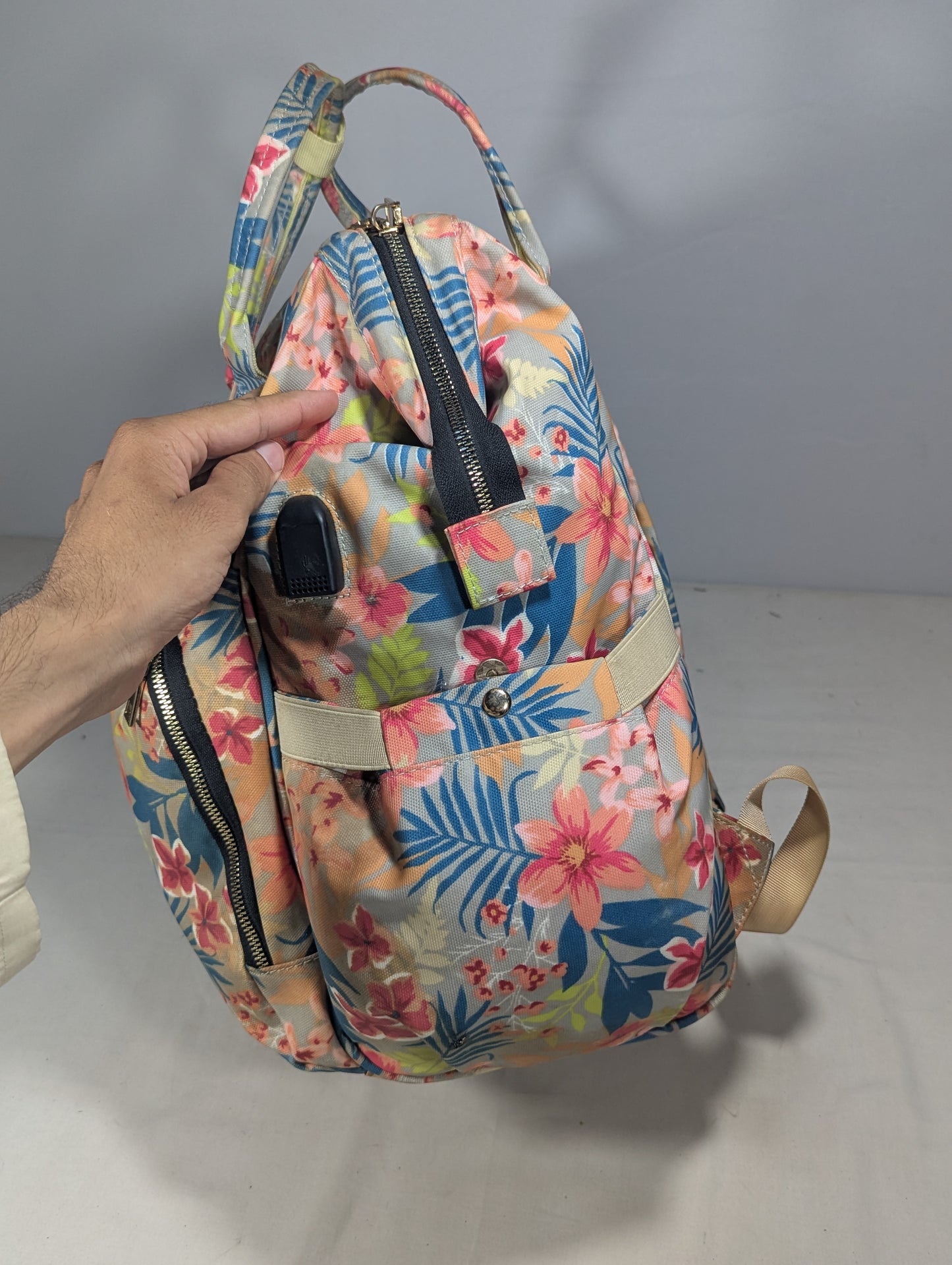 VSNOON baby backpack, Diaper backpack with waterproof material Ab3