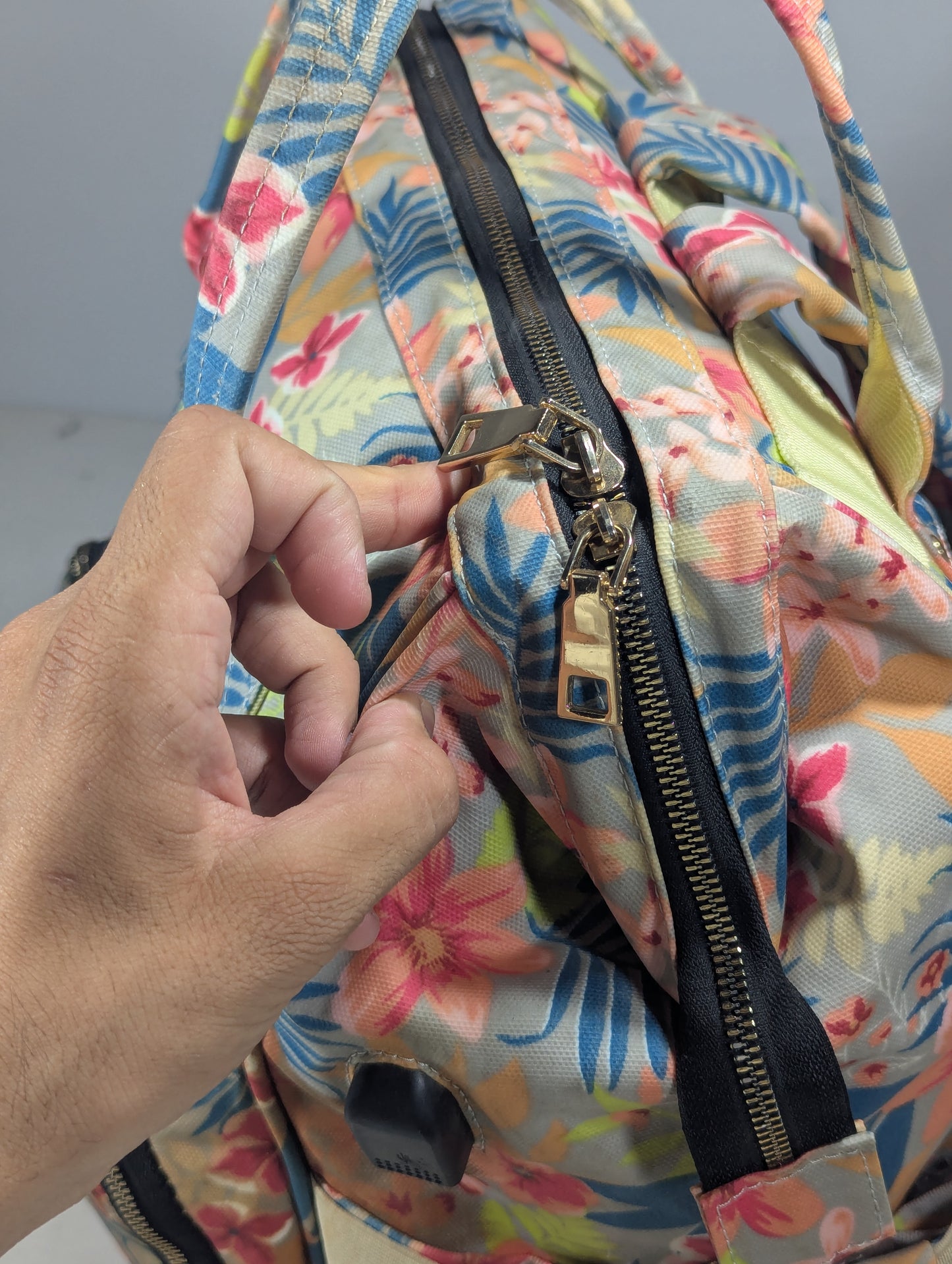 VSNOON baby backpack, Diaper backpack with waterproof material Ab3
