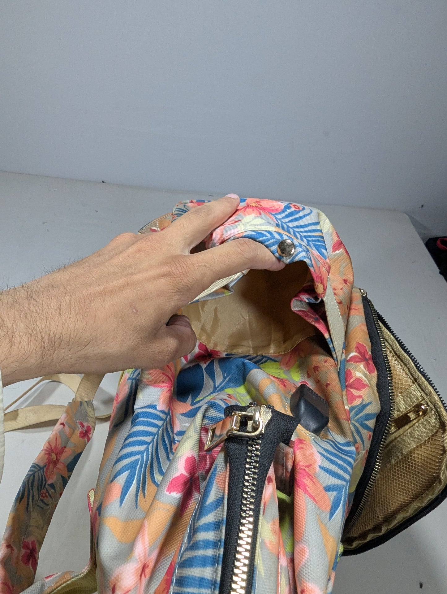 VSNOON baby backpack, Diaper backpack with waterproof material Ab3