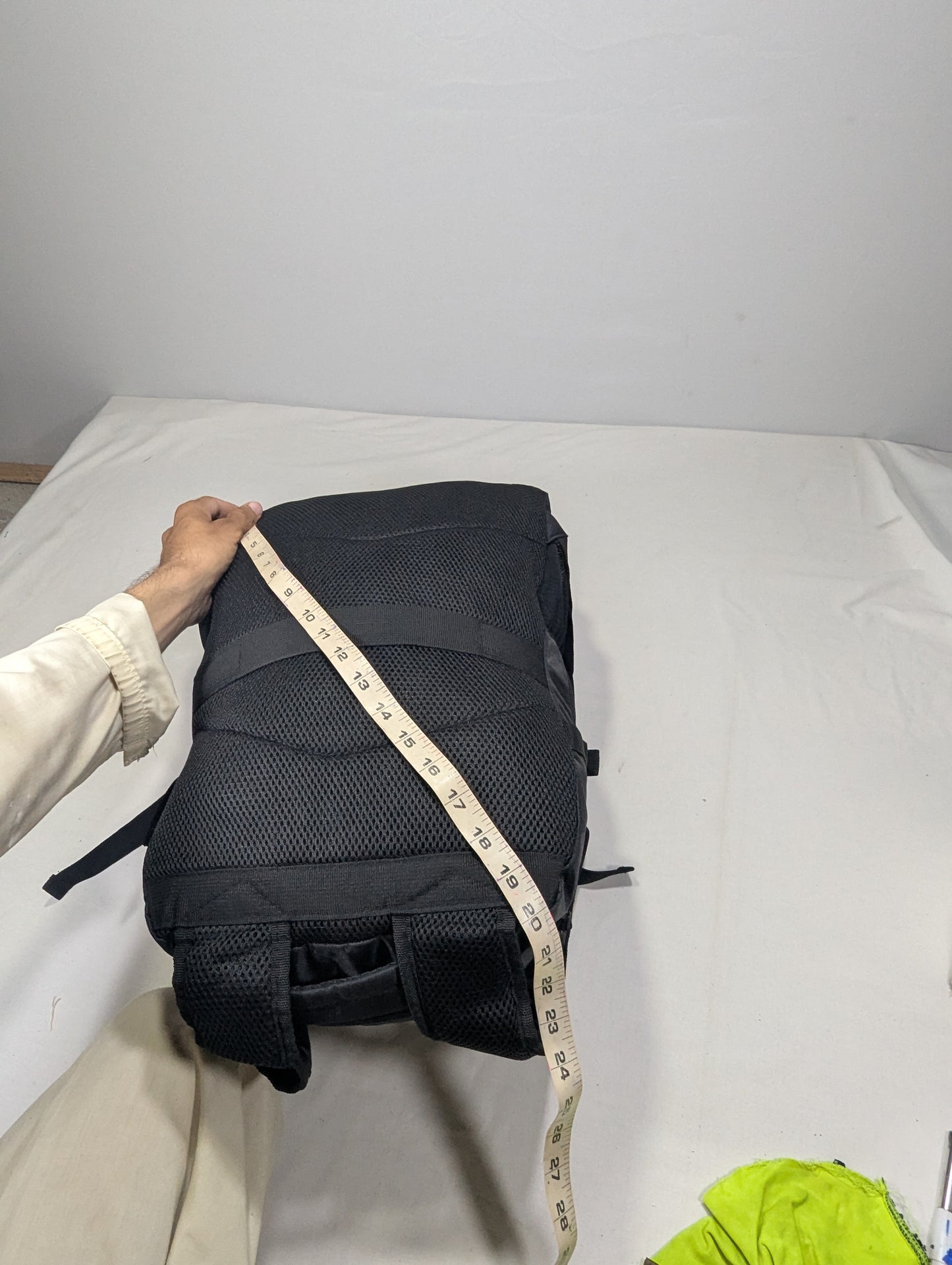 Preloved black color backpack U3