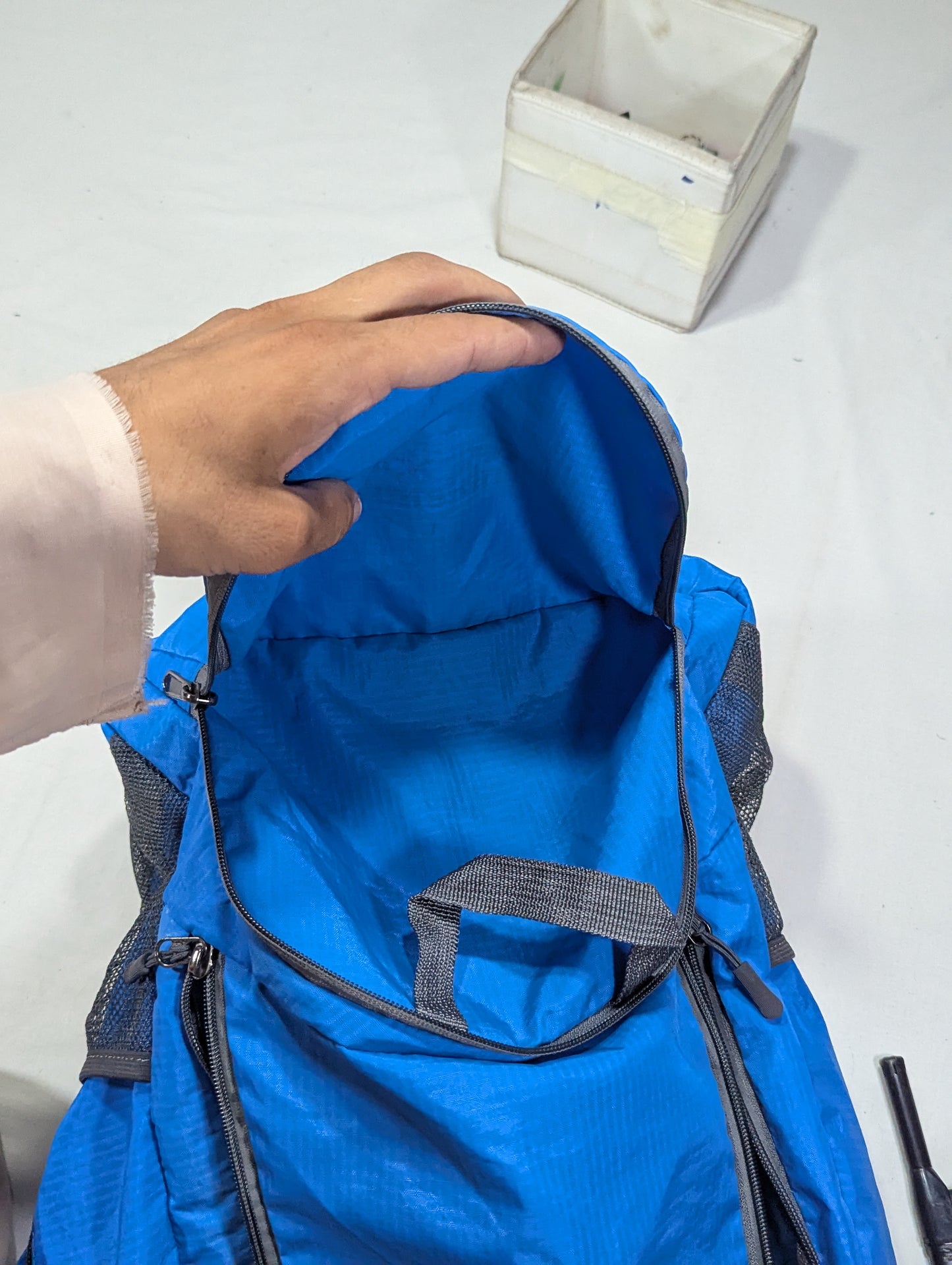 Foldable light weight hiking, tourist backpack U3