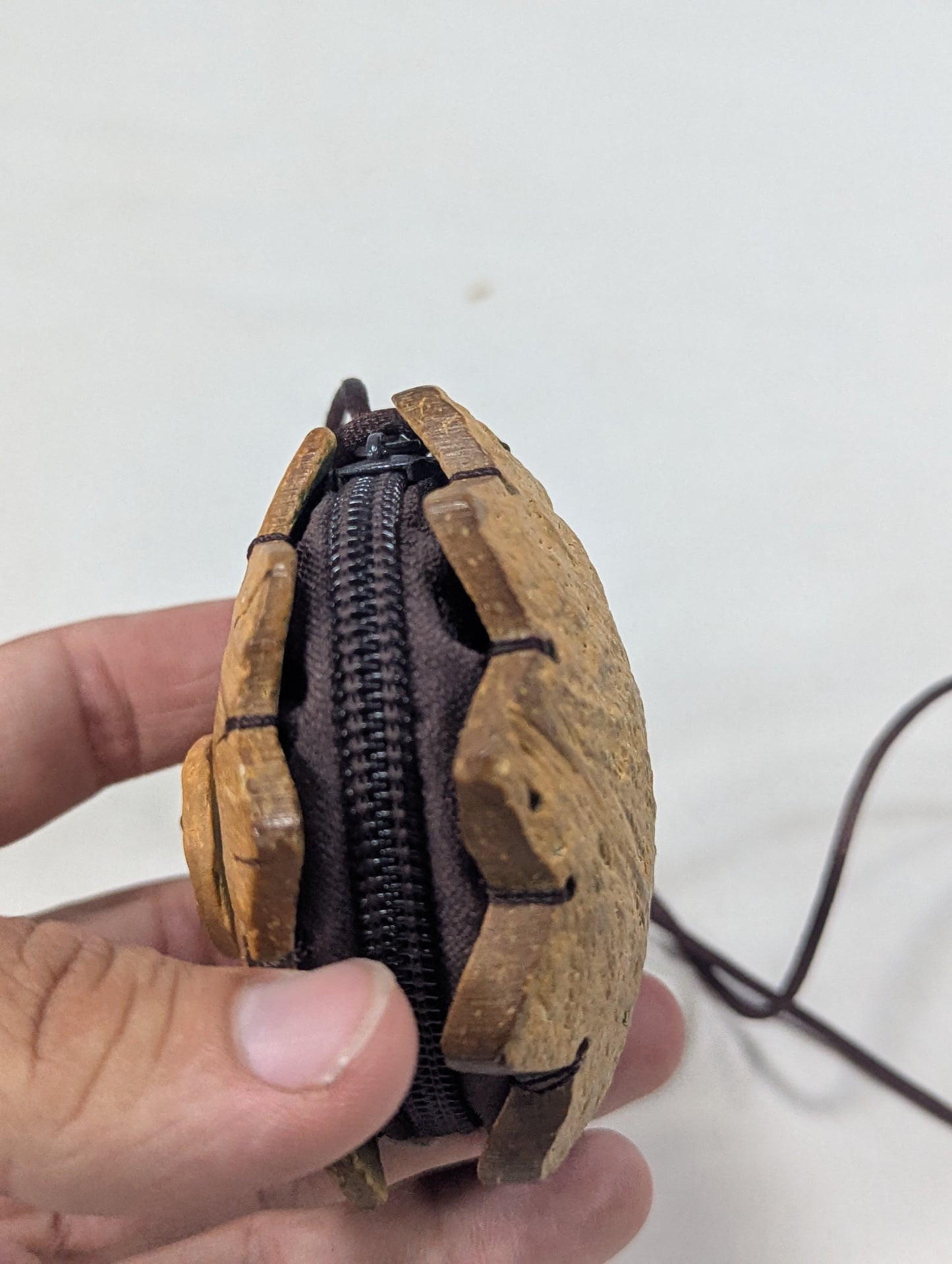 Coconut shell made