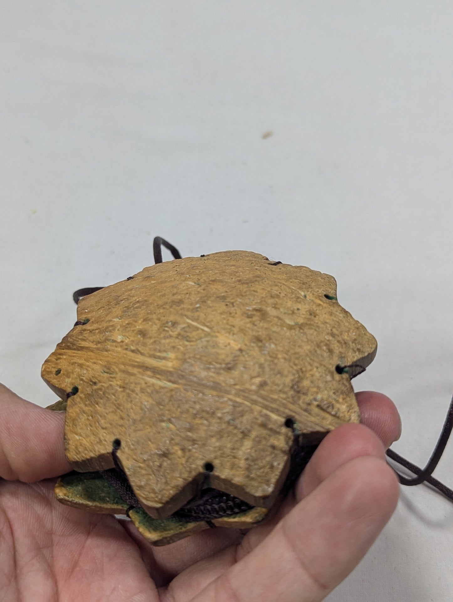 Coconut shell made