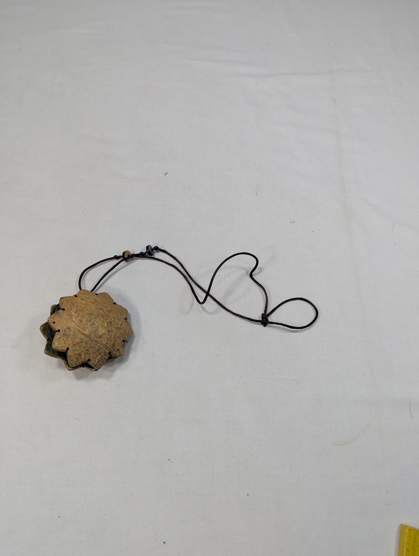 Coconut shell made