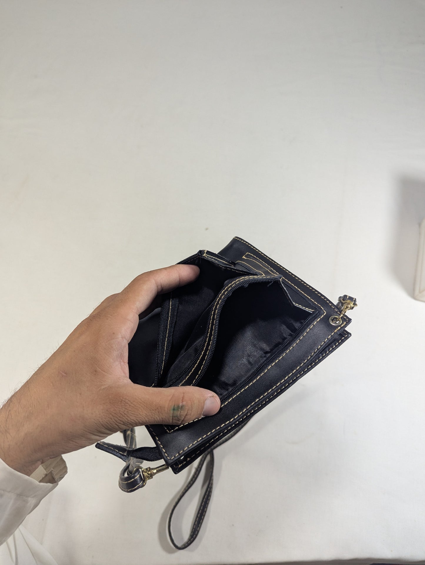 Long strap bag, pouch bag