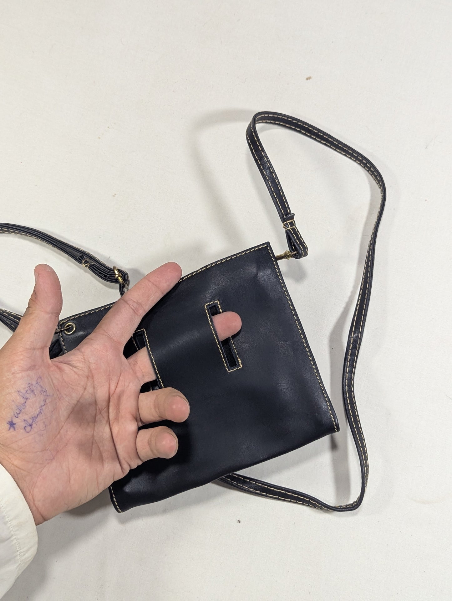 Long strap bag, pouch bag