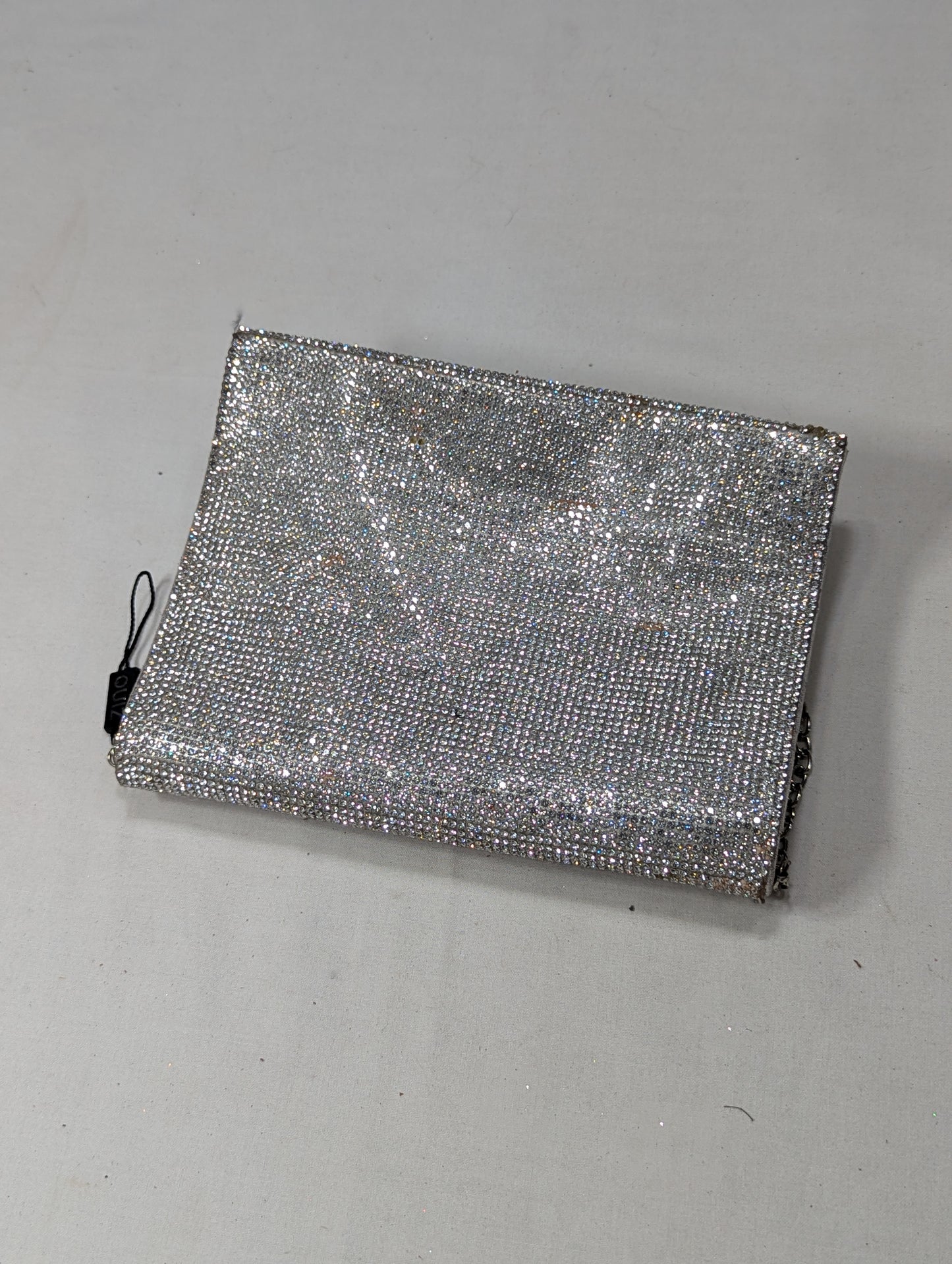 Silver color clutch bag U2