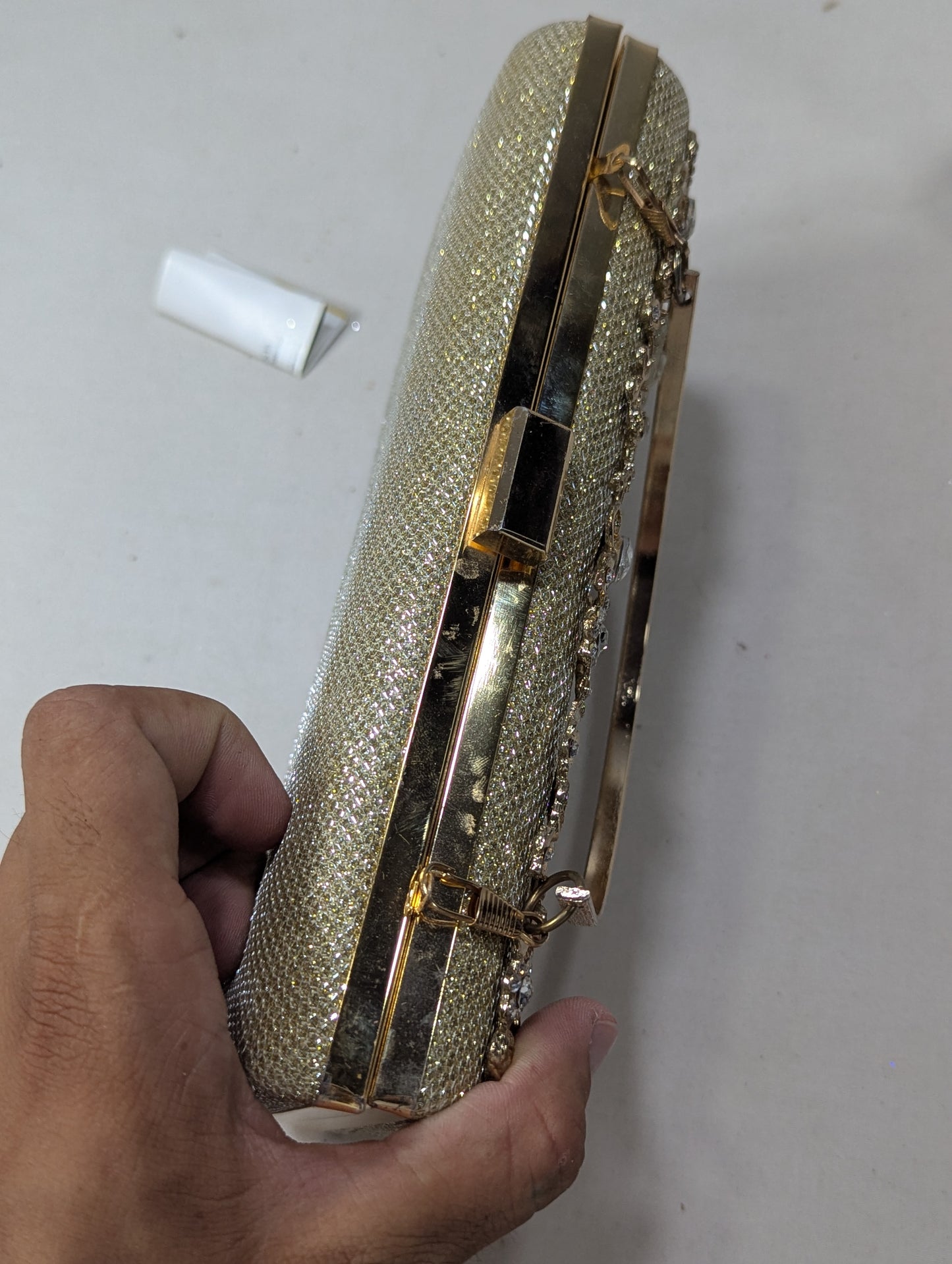 Clutch bag with golden work U2