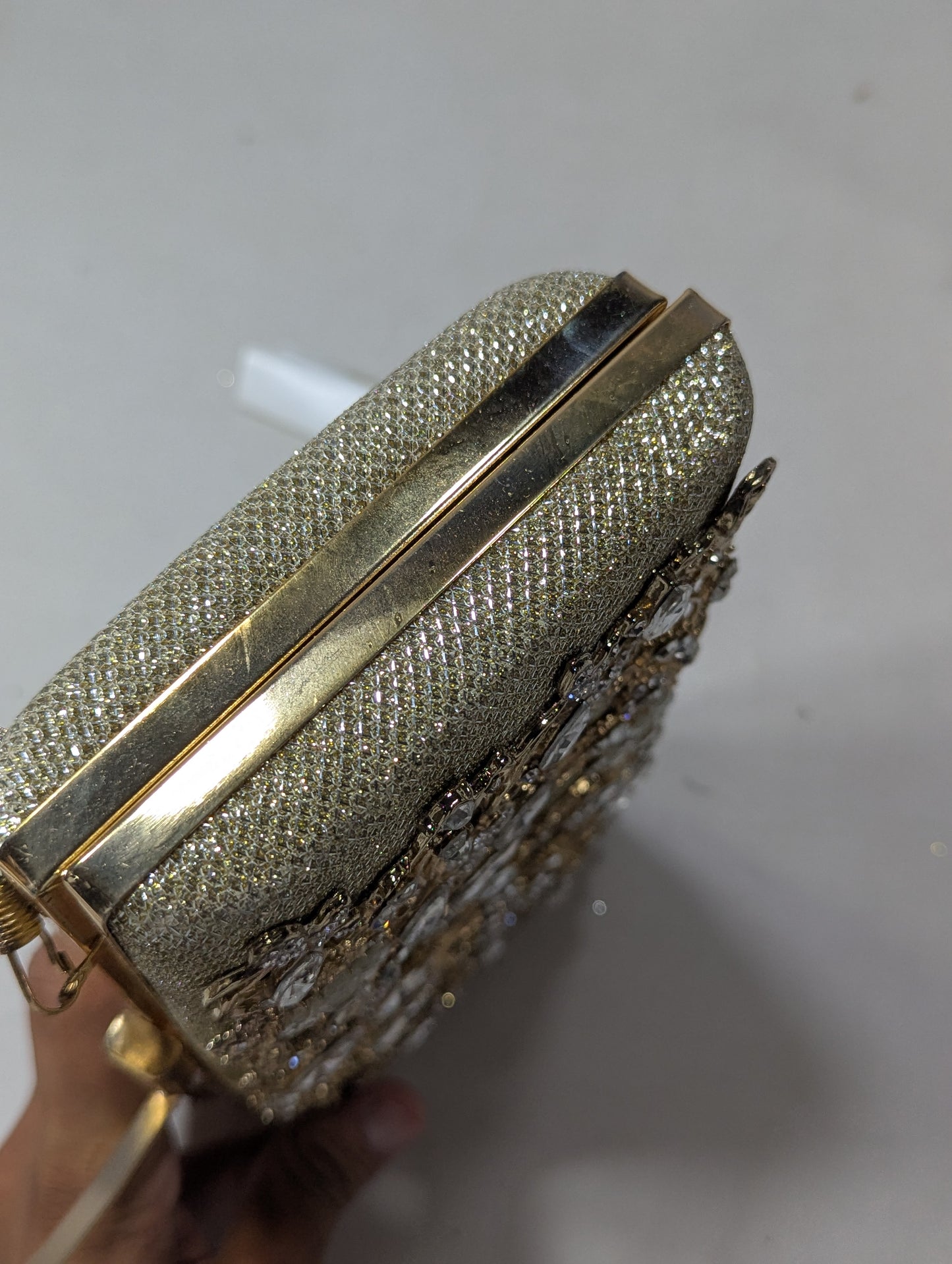 Clutch bag with golden work U2
