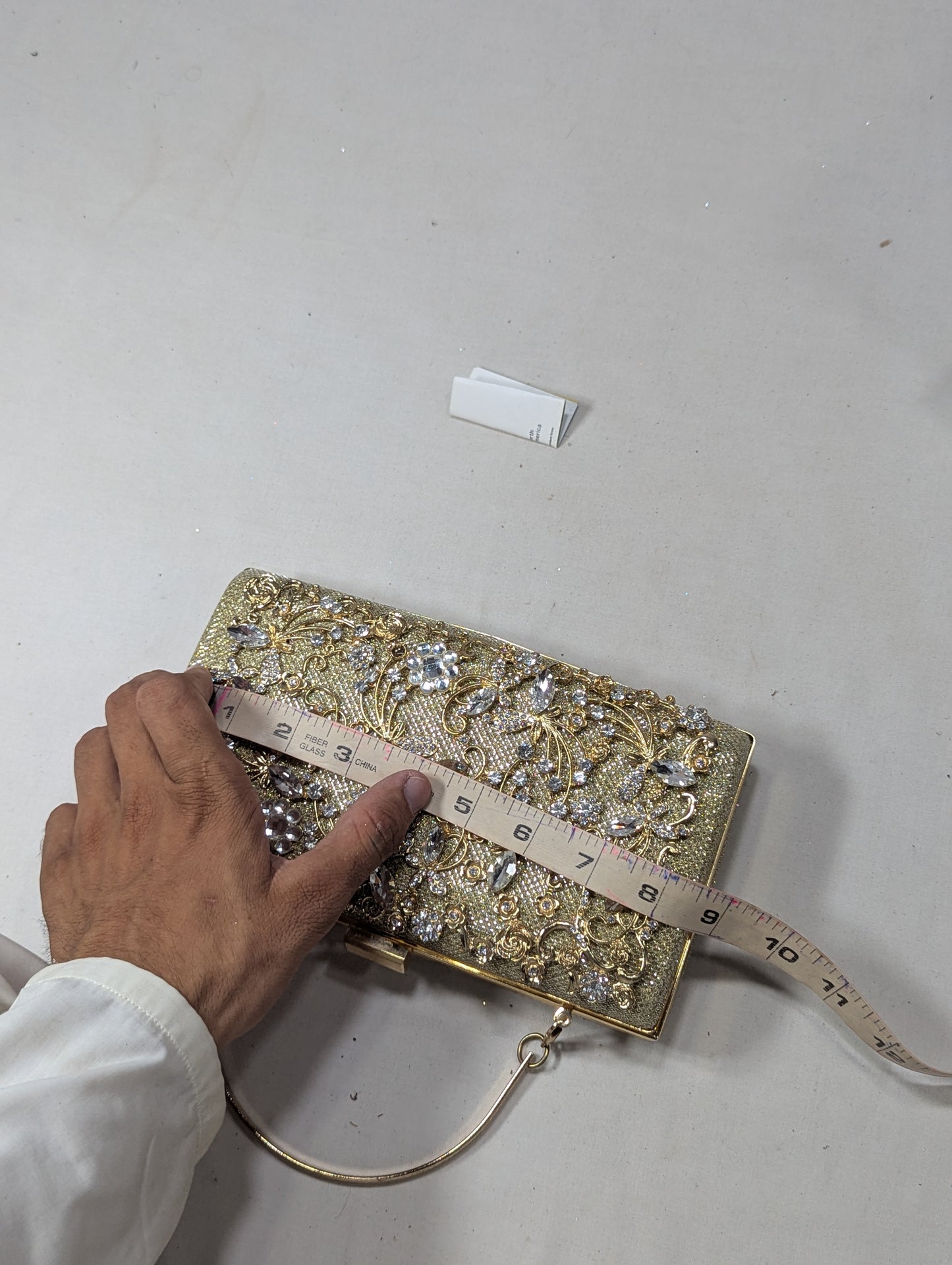 Clutch bag with golden work U2