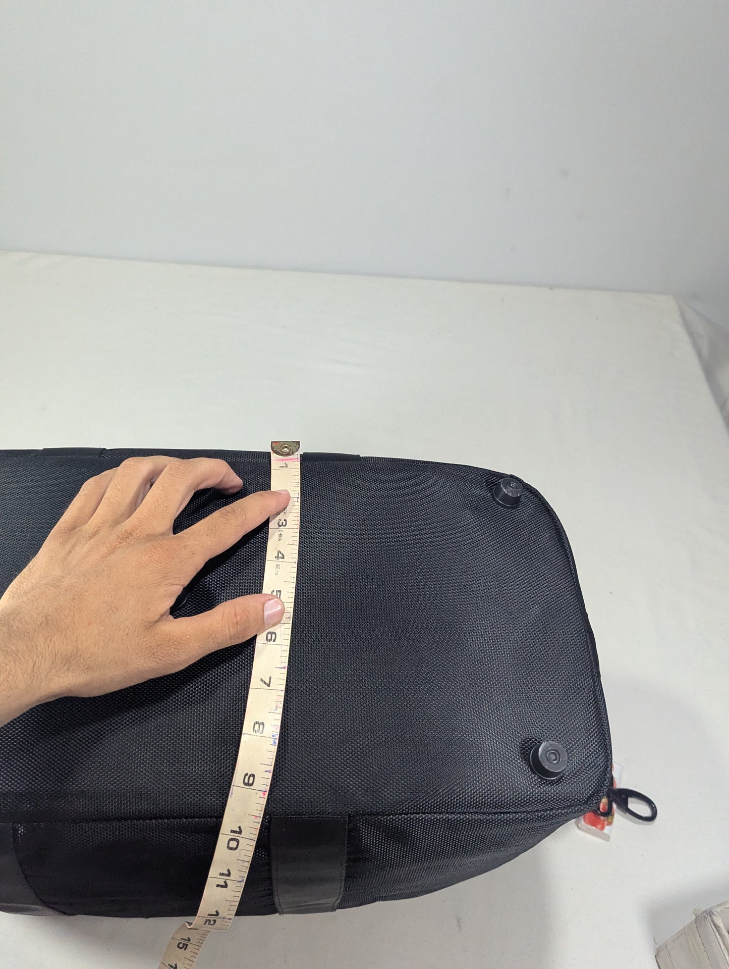 Korean lot duffle bag black color U2