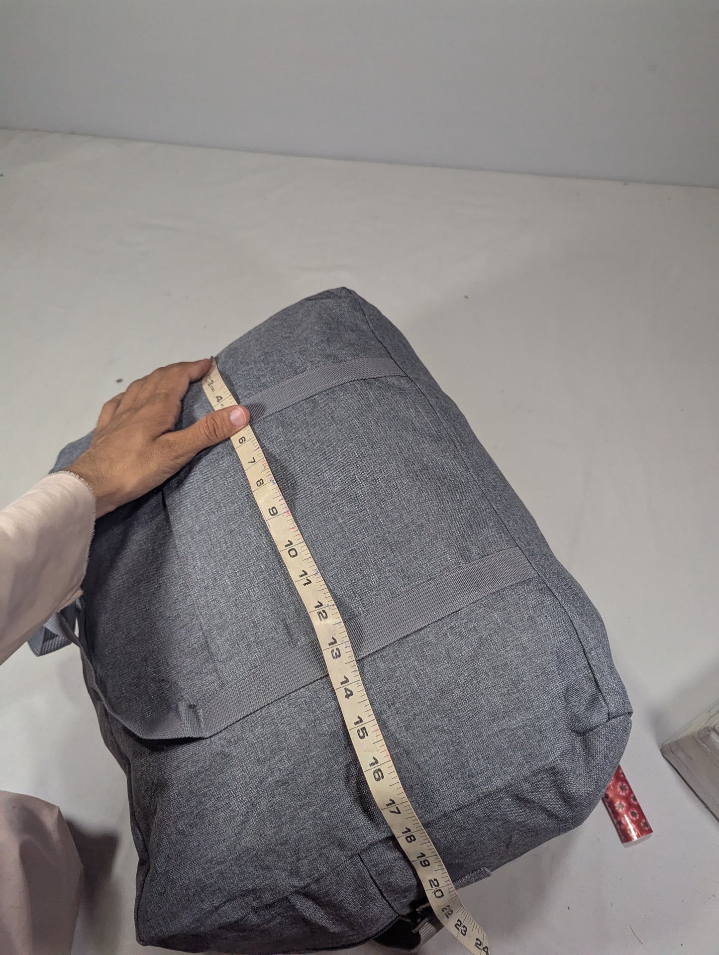 Grey color foldable bag U25