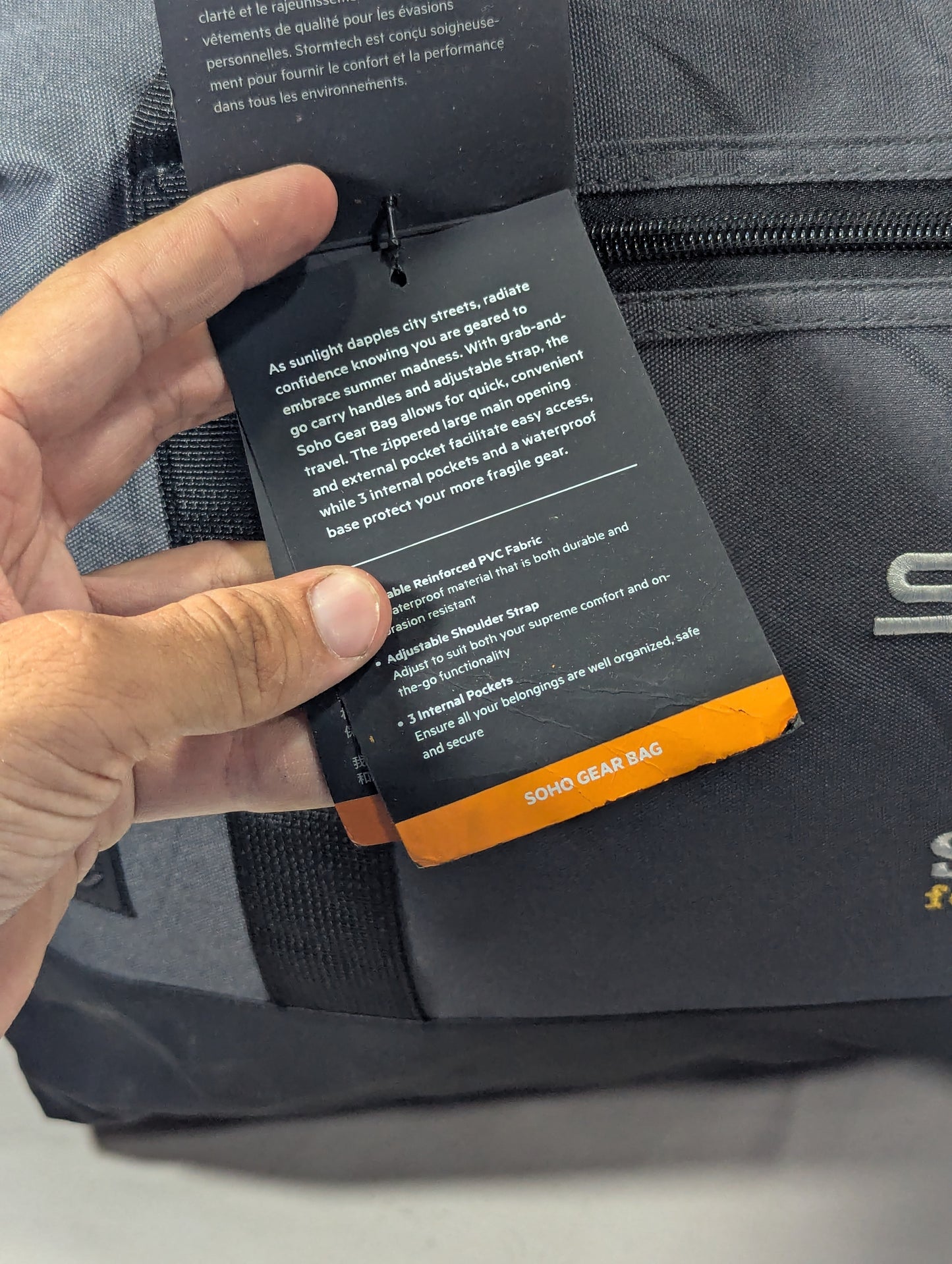 Light weight tracking, hiking carrying bag