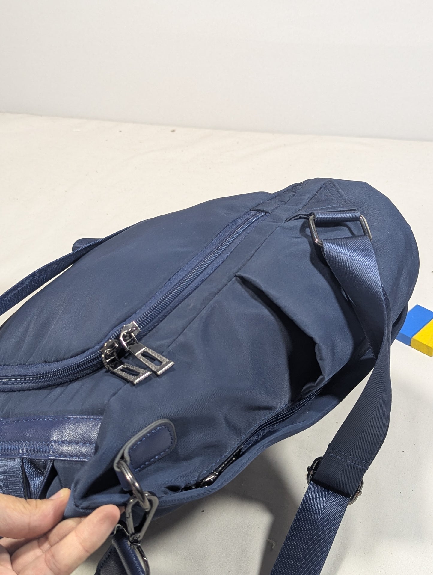 Authentic slim backpack, rucksack
