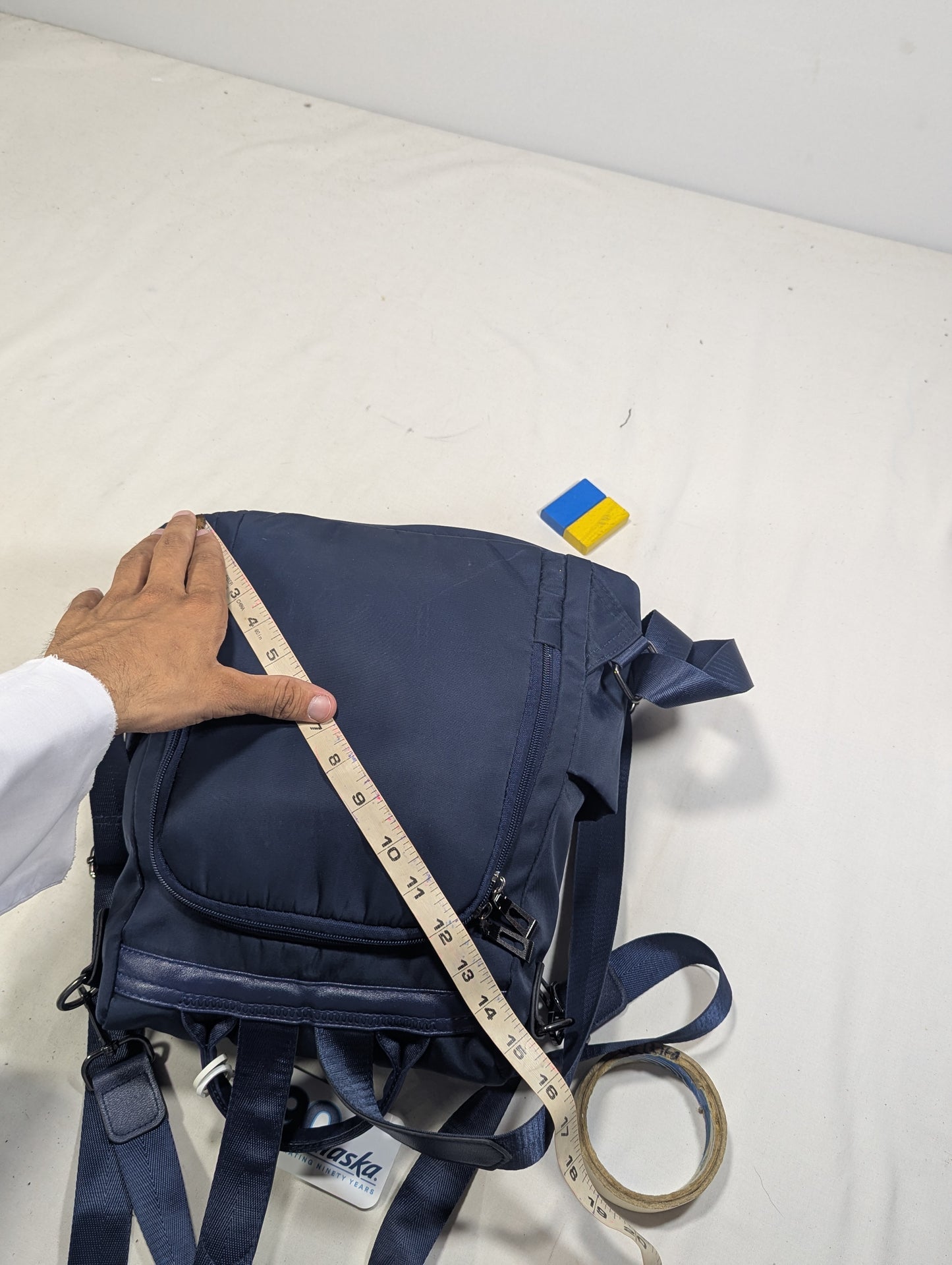 Authentic slim backpack, rucksack