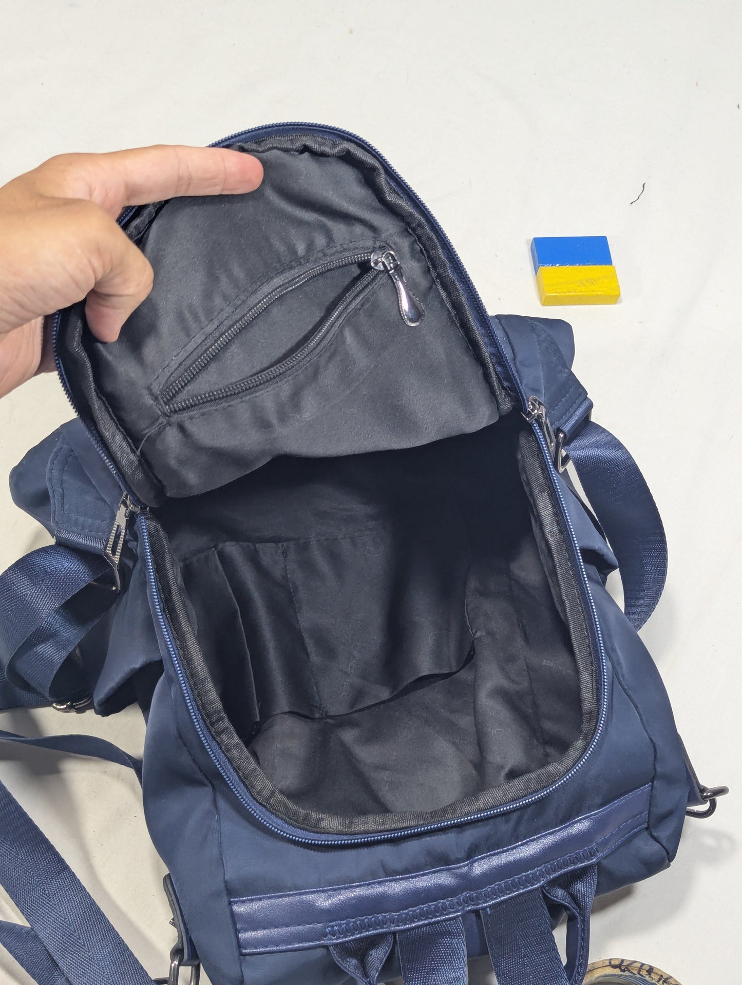 Authentic slim backpack, rucksack