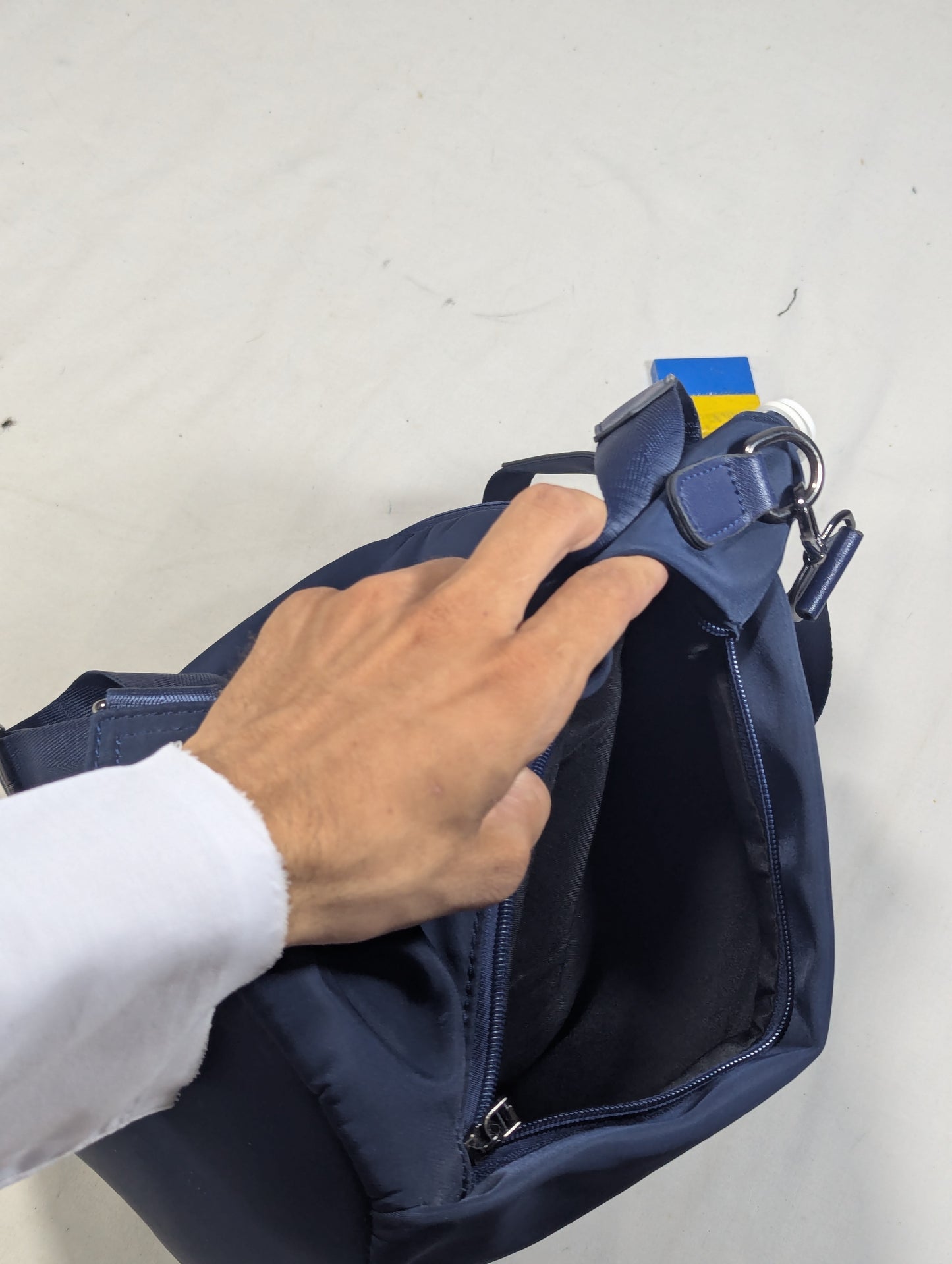 Authentic slim backpack, rucksack