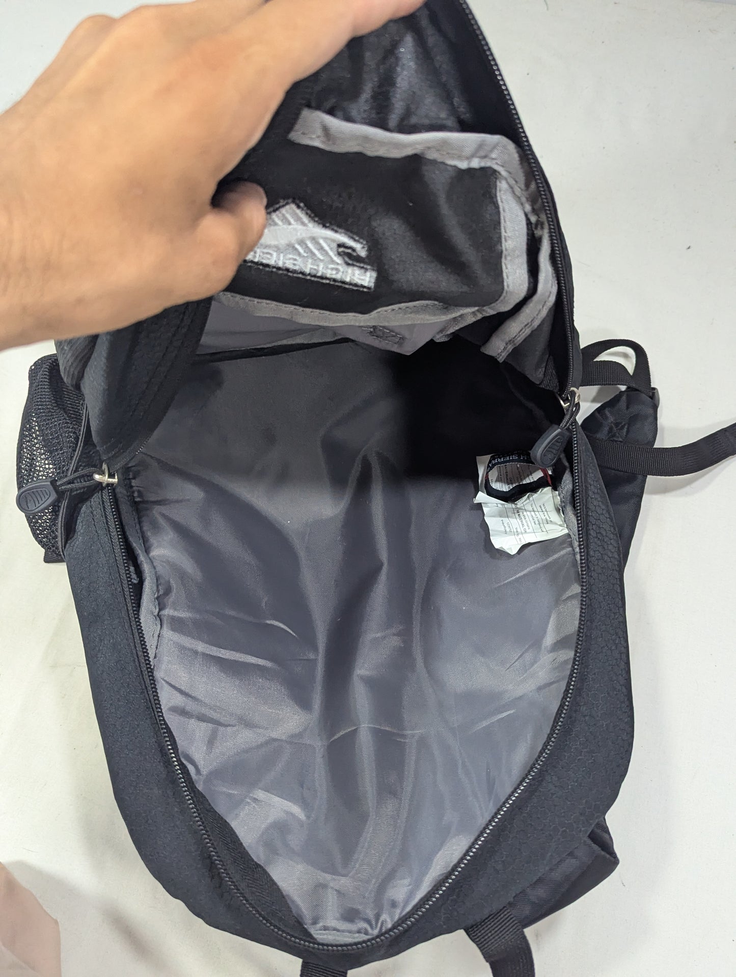 High Sierra durable material backpack
