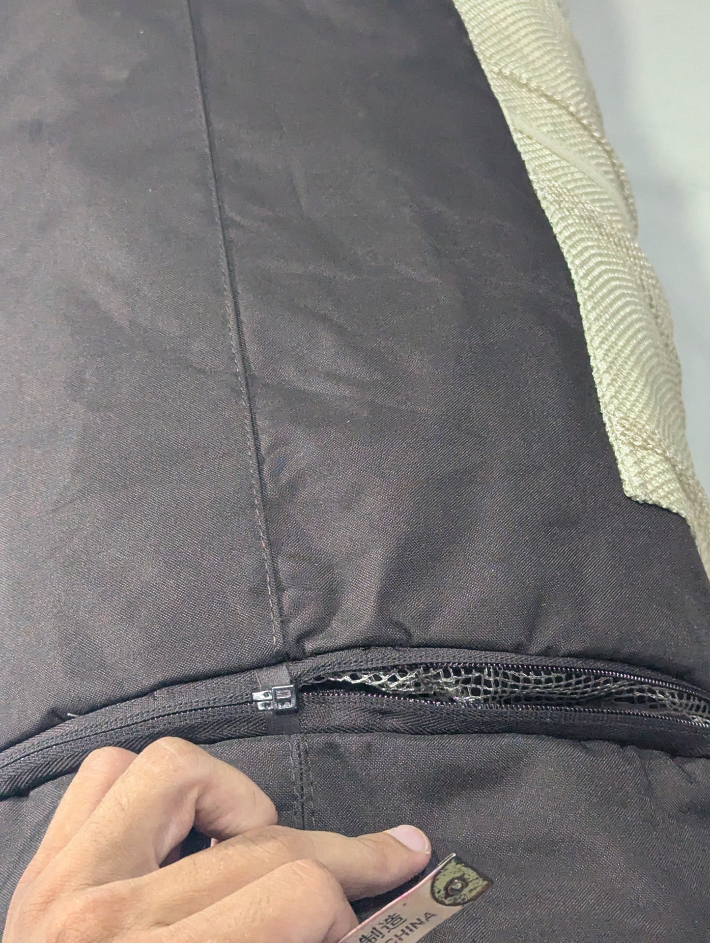 Reebok foldable backpack and bag