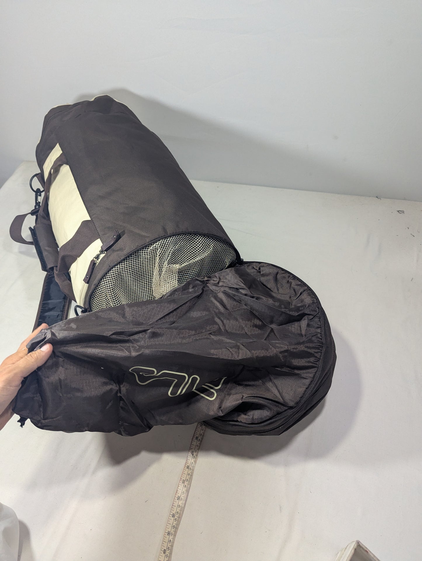 Reebok foldable backpack and bag