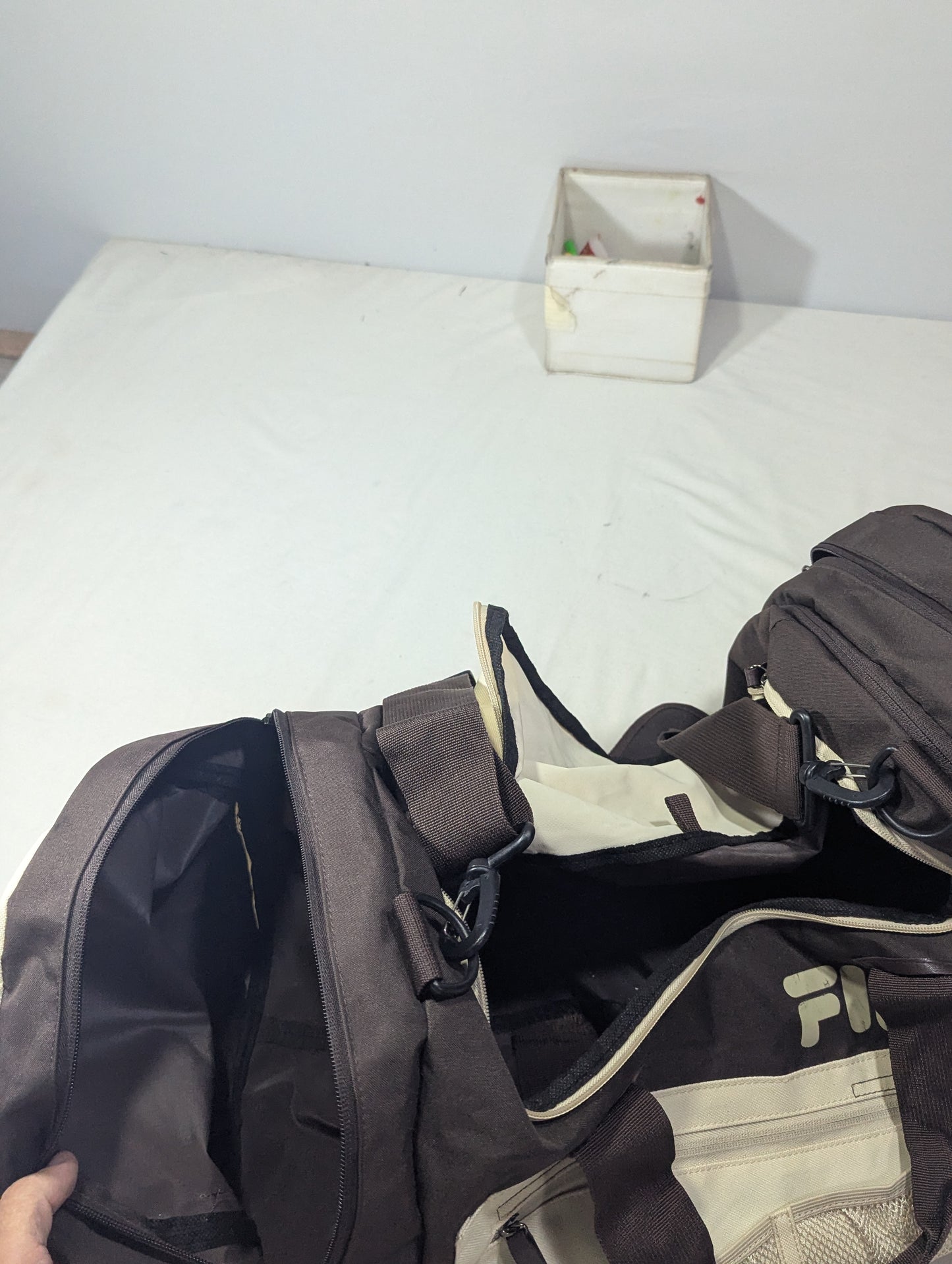 Reebok foldable backpack and bag