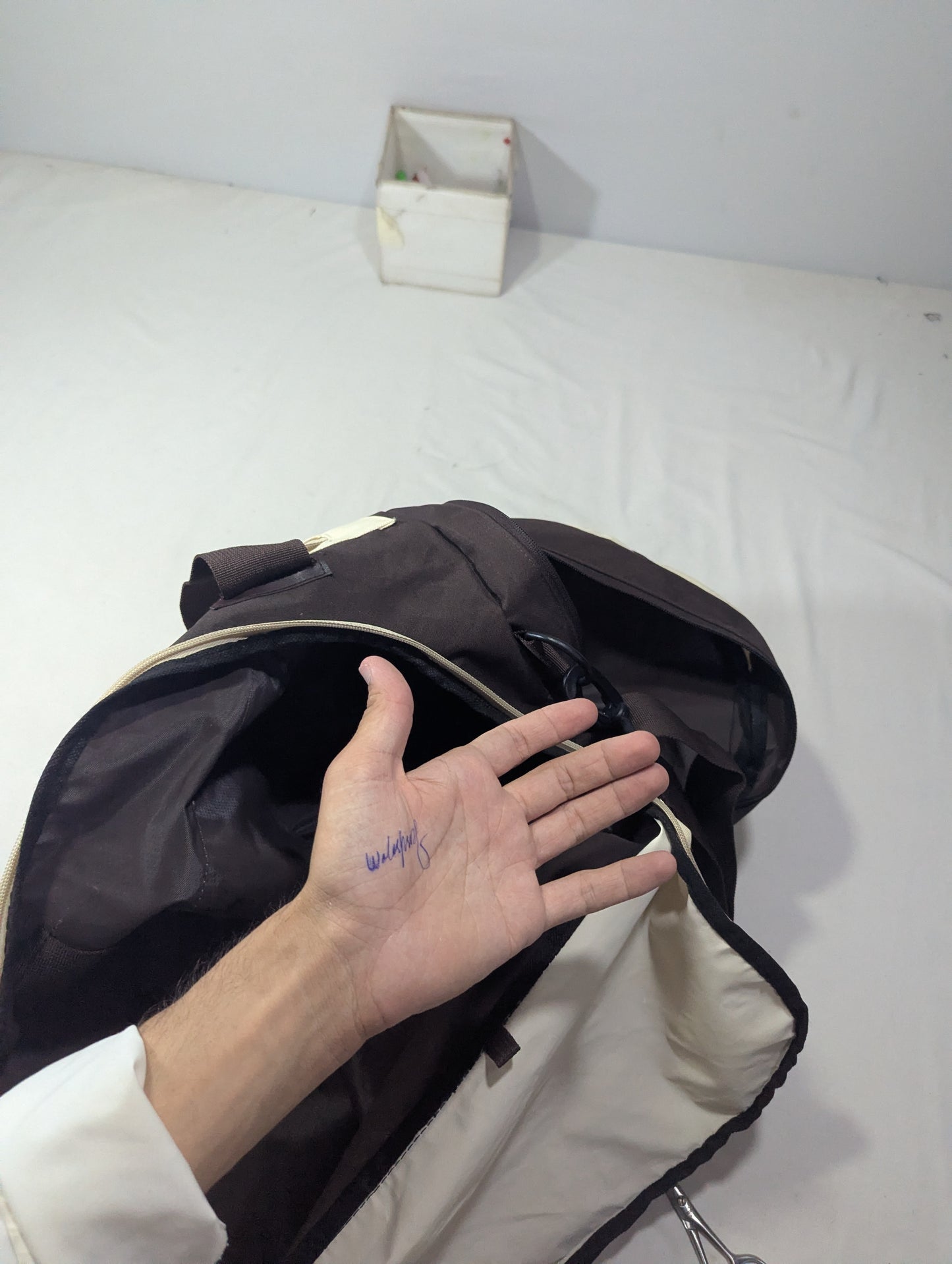 Reebok foldable backpack and bag