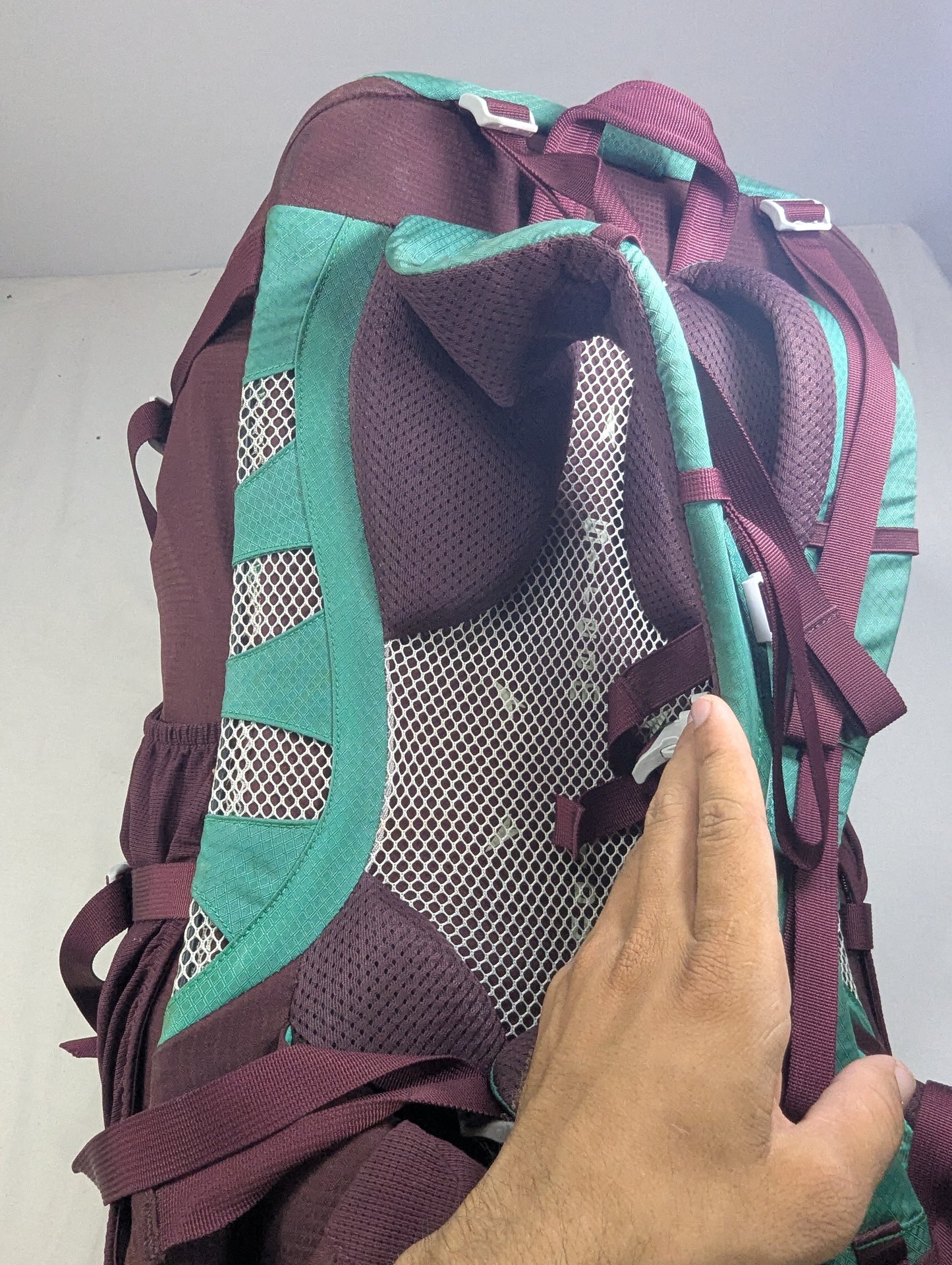 Hiking tourist backpack