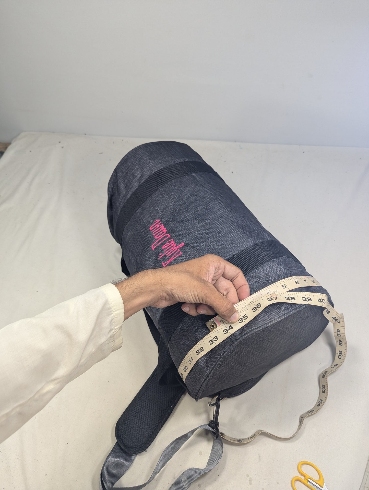 Imported lot circular bag, gym bag