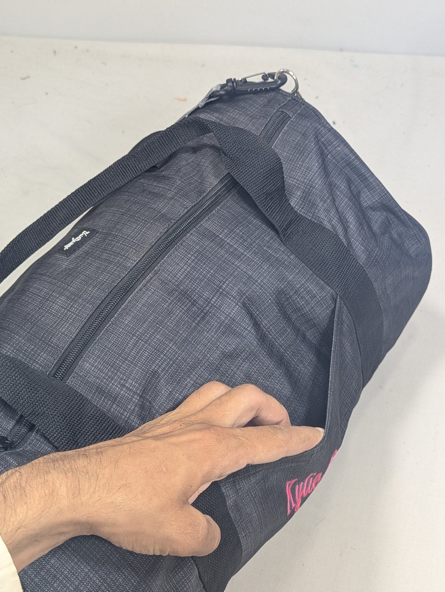 Imported lot circular bag, gym bag