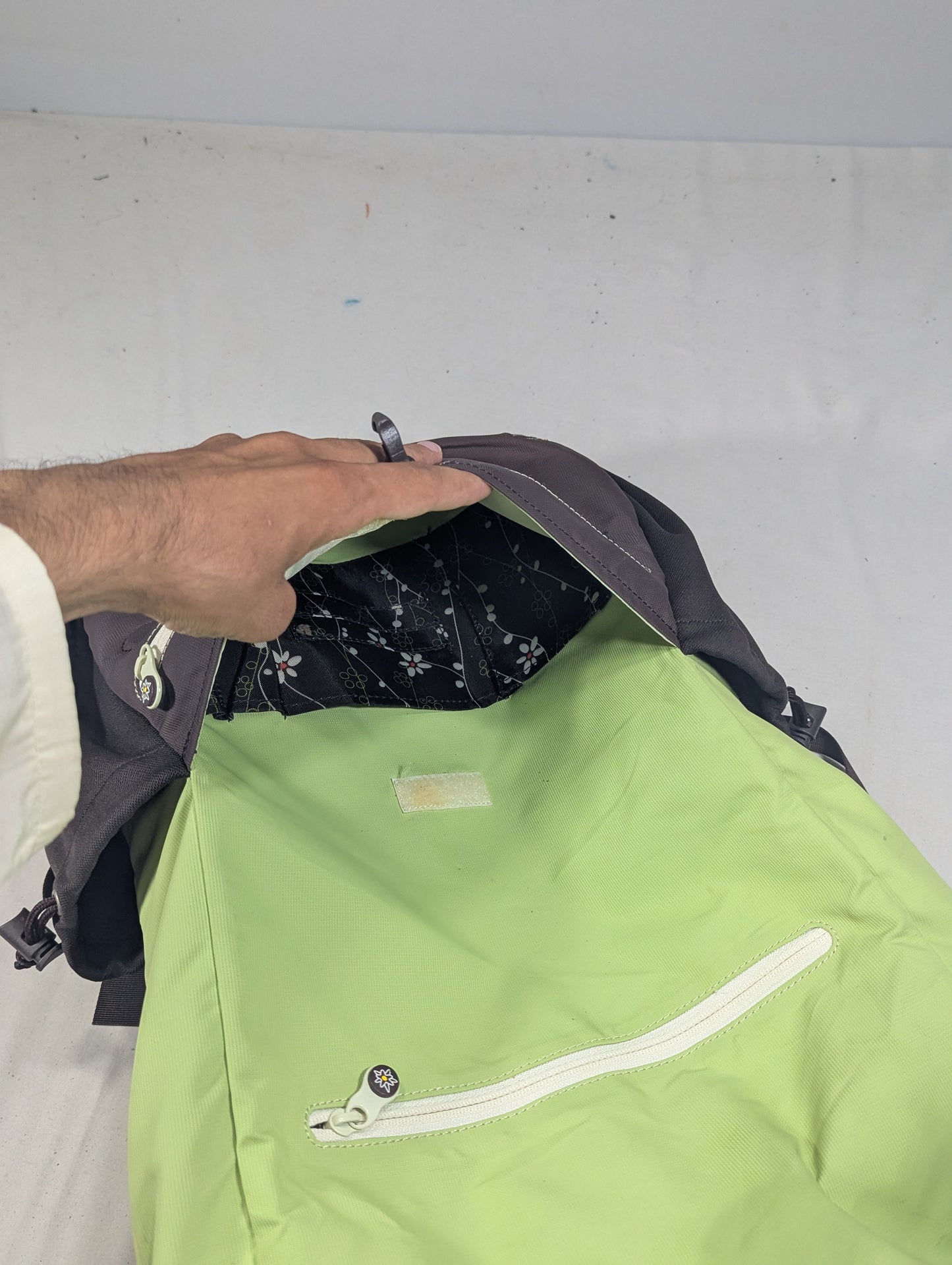 Baby diaper backpack