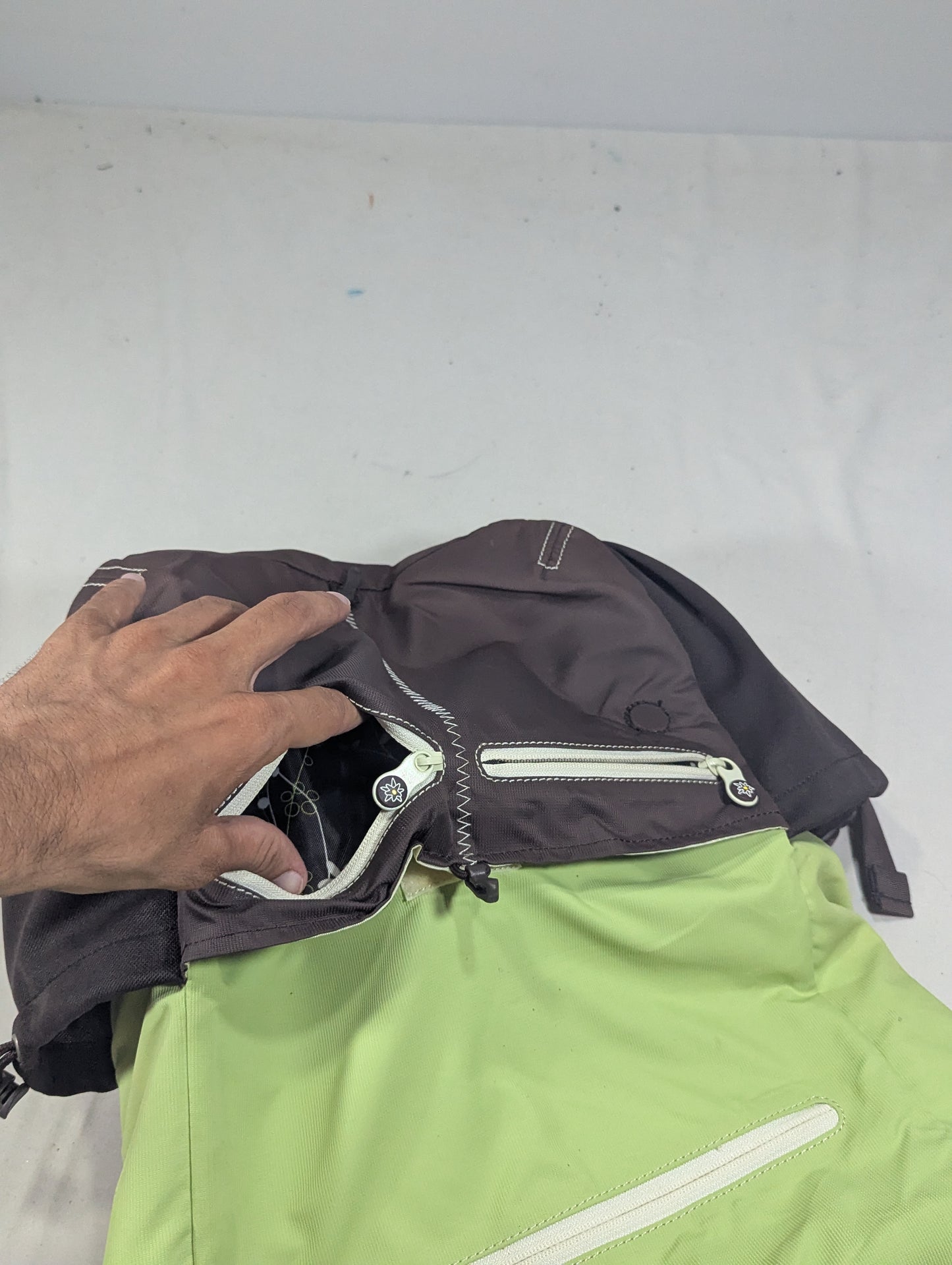 Baby diaper backpack