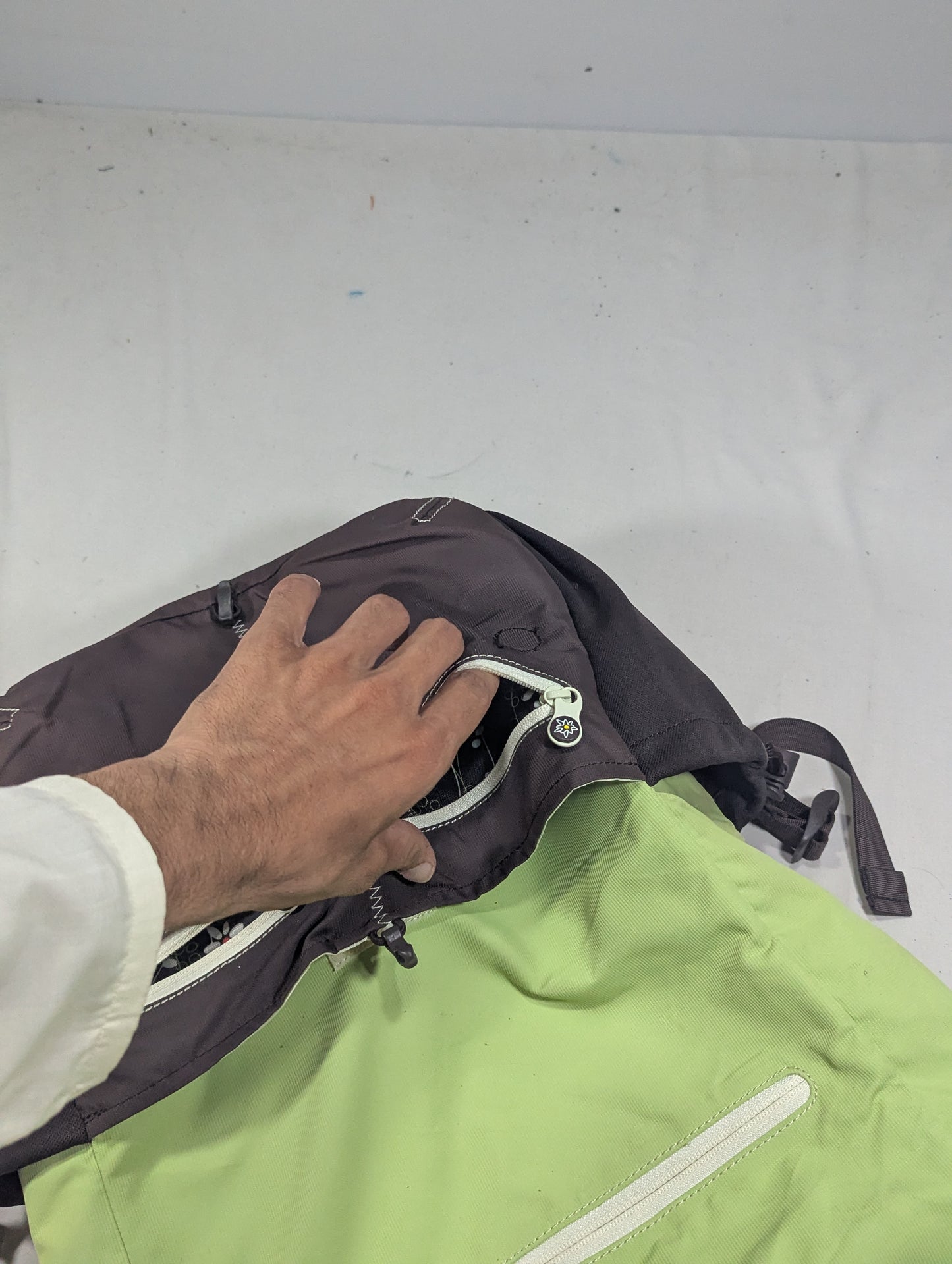 Baby diaper backpack